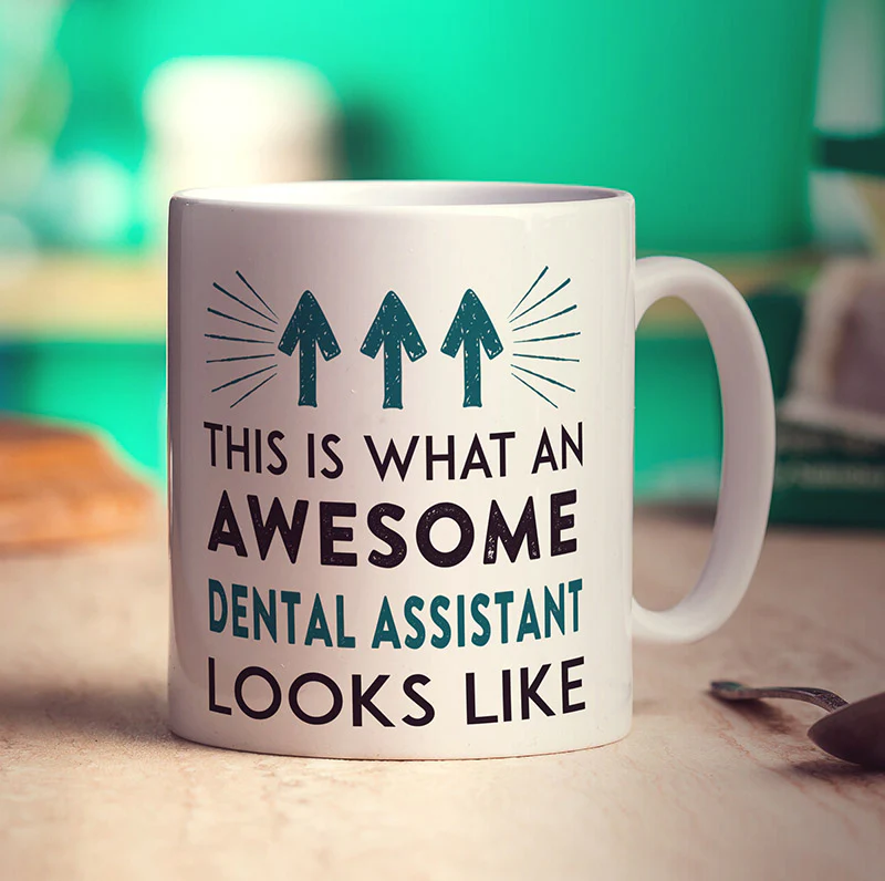 This Is What An Awesome Dental Assistant Looks Like Mug - Image 2