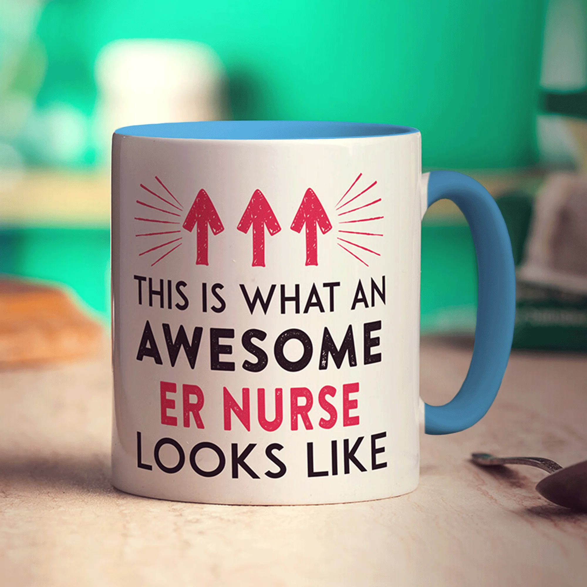 This Is What An Awesome Er Nurse Looks Like Mug - Image 6