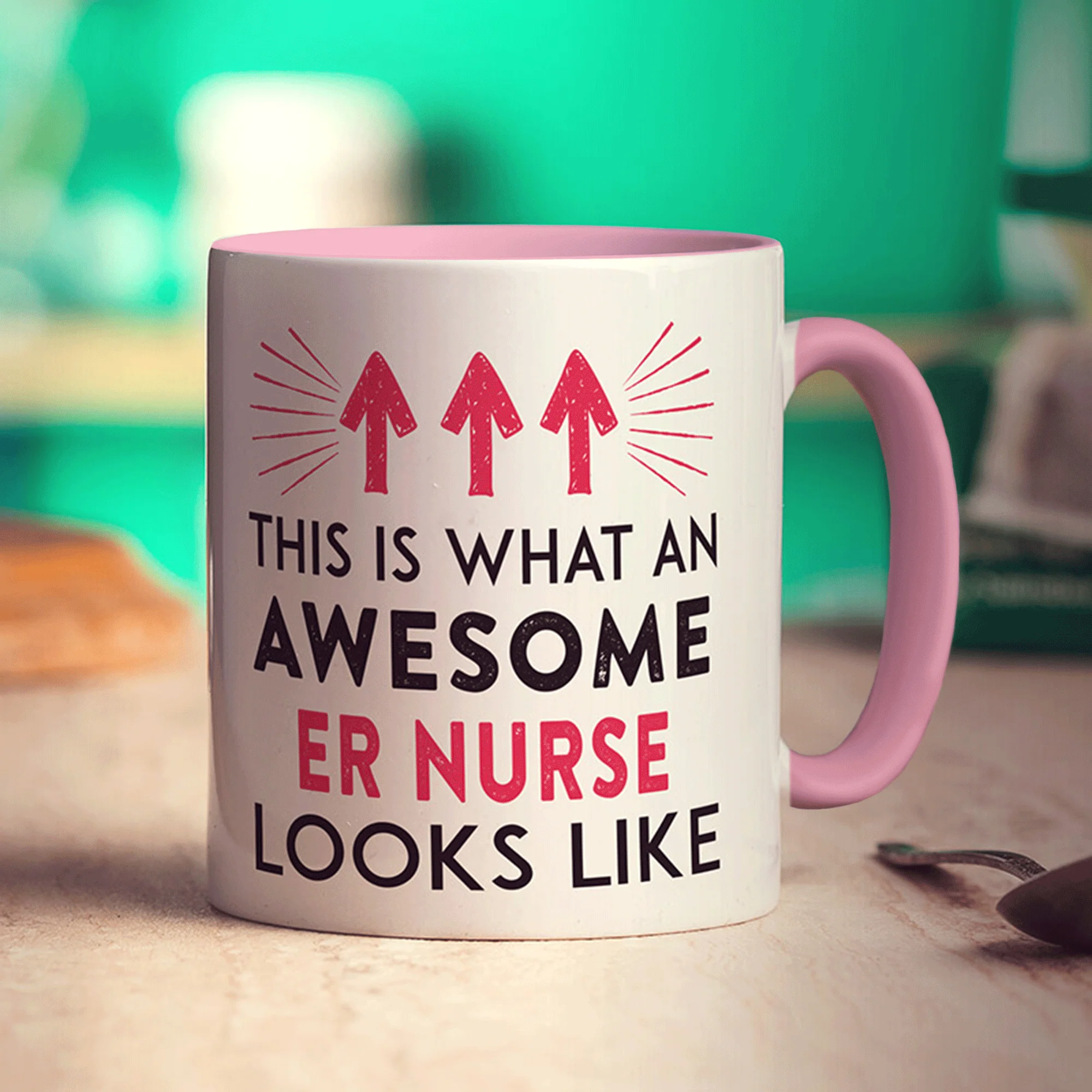 This Is What An Awesome Er Nurse Looks Like Mug - Image 7