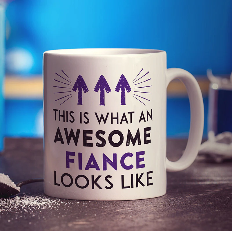 This Is What An Awesome Fiance Looks Like Mug - Image 2