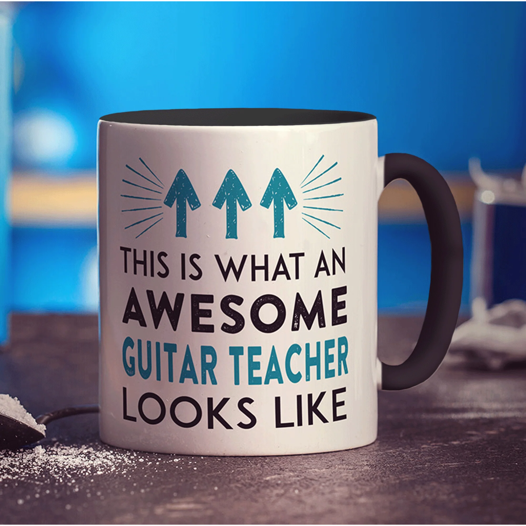 This Is What An Awesome Guitar Teacher Looks Like Mug - Image 8