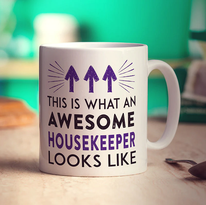 This Is What An Awesome Housekeeper Looks Like Mug