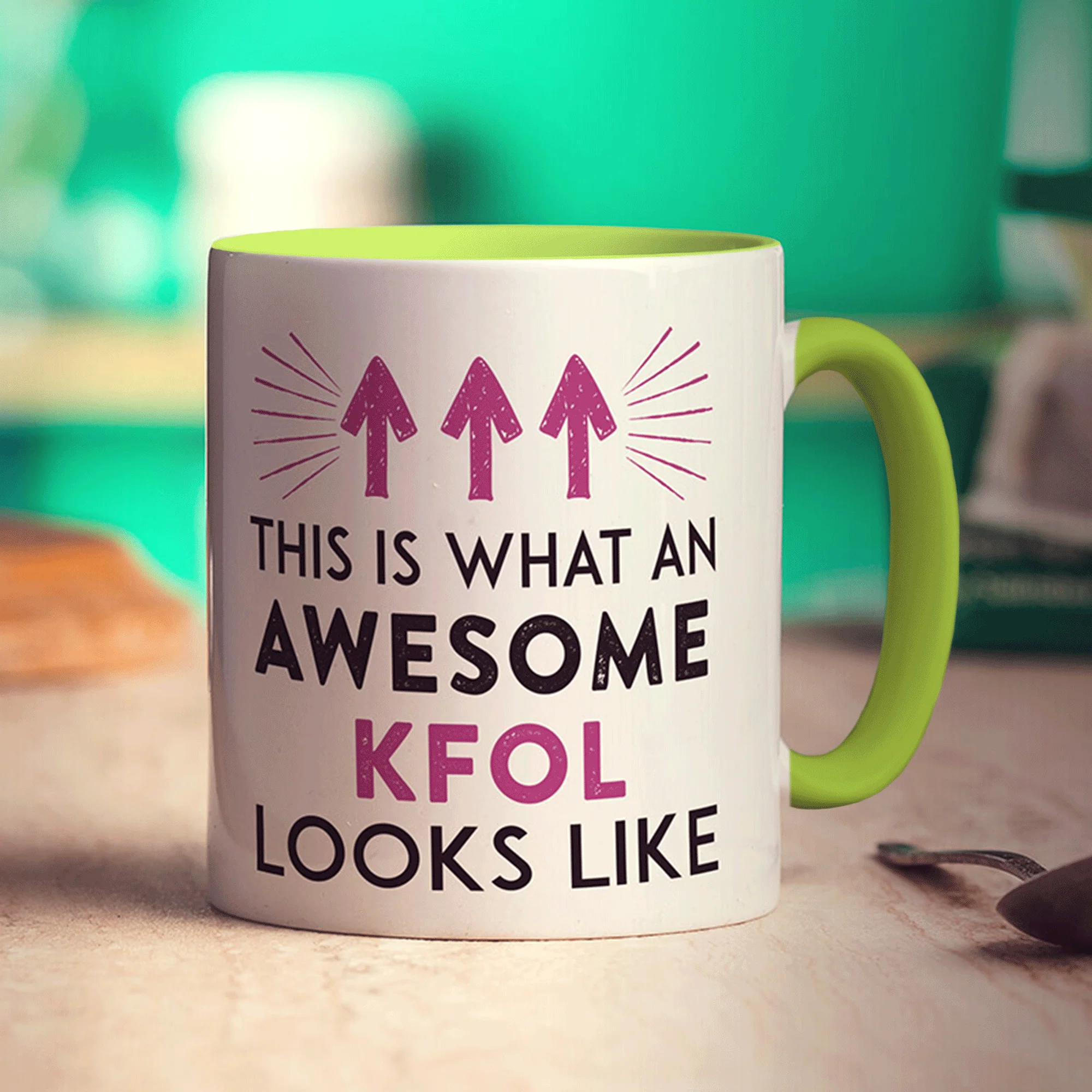 This Is What An Awesome Kfol Looks Like Mug - Image 5