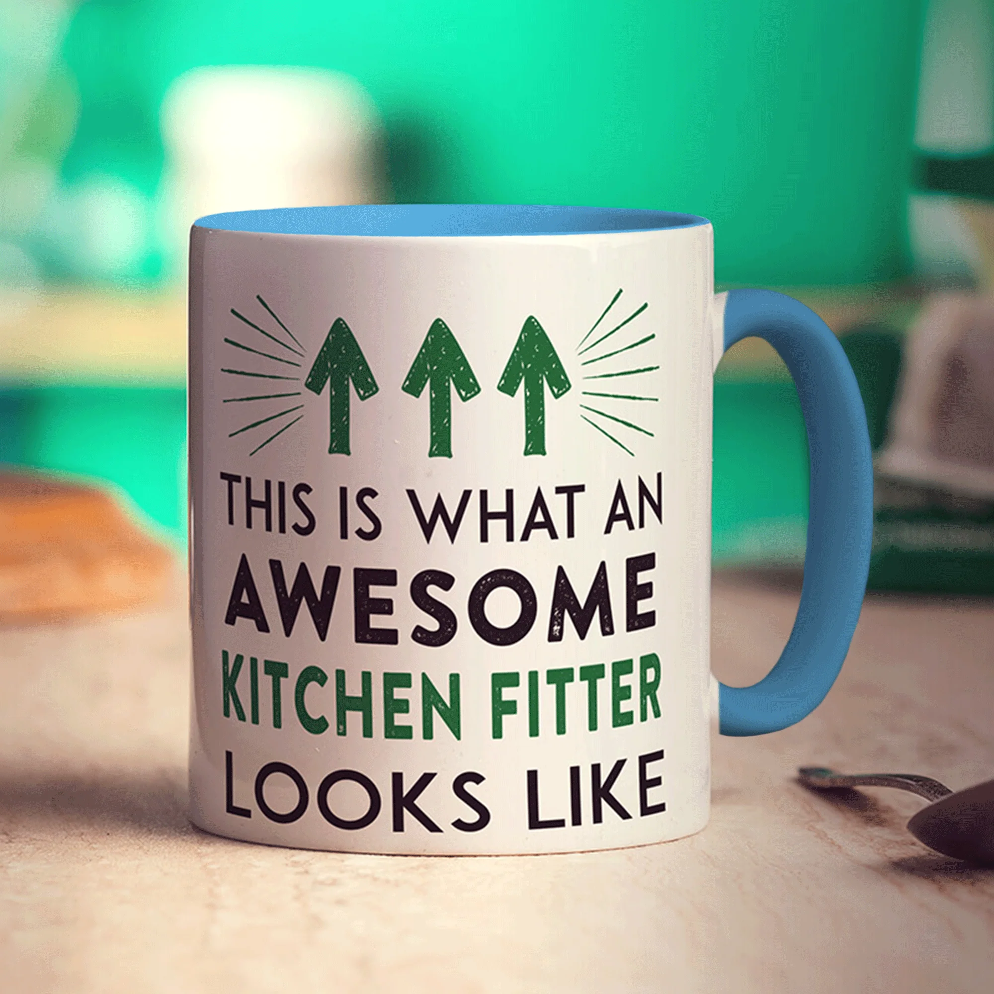 This Is What An Awesome Kitchen Fitter Looks Like Mug - Image 6