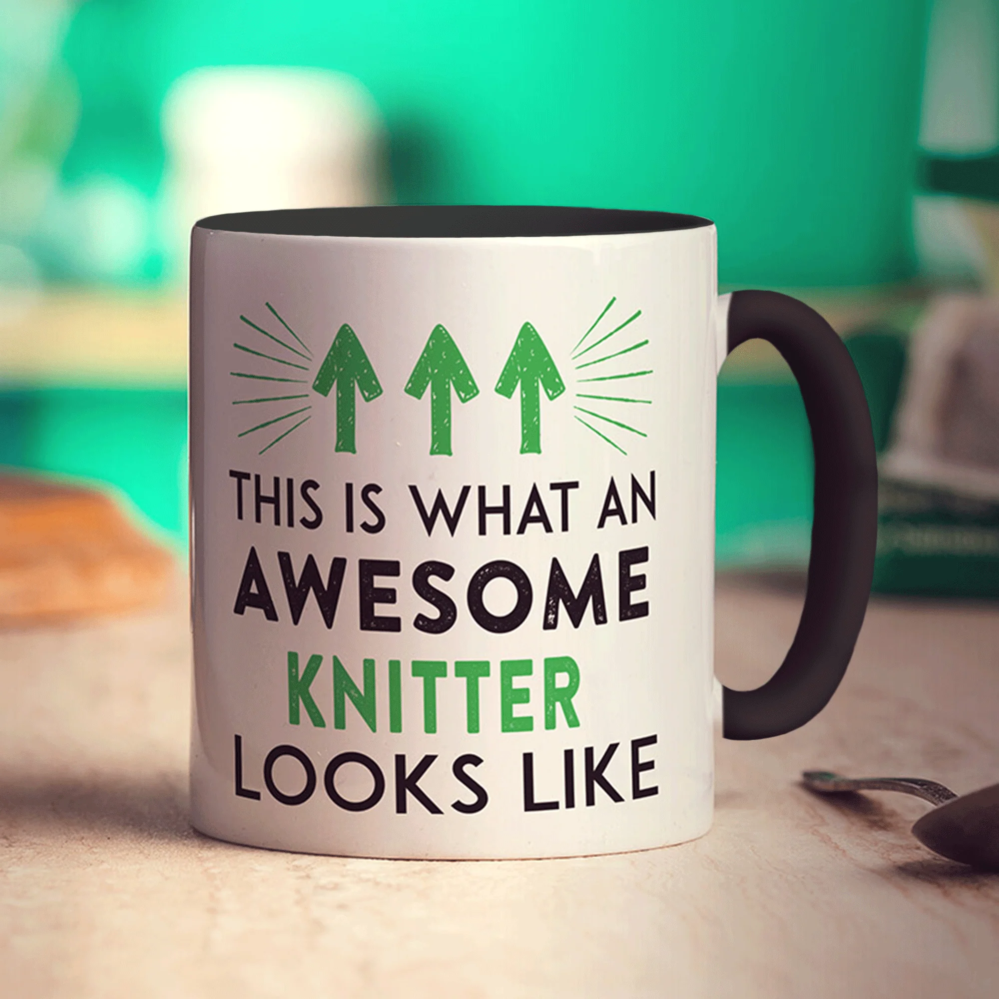 This Is What An Awesome Knitter Looks Like Mug - Image 8