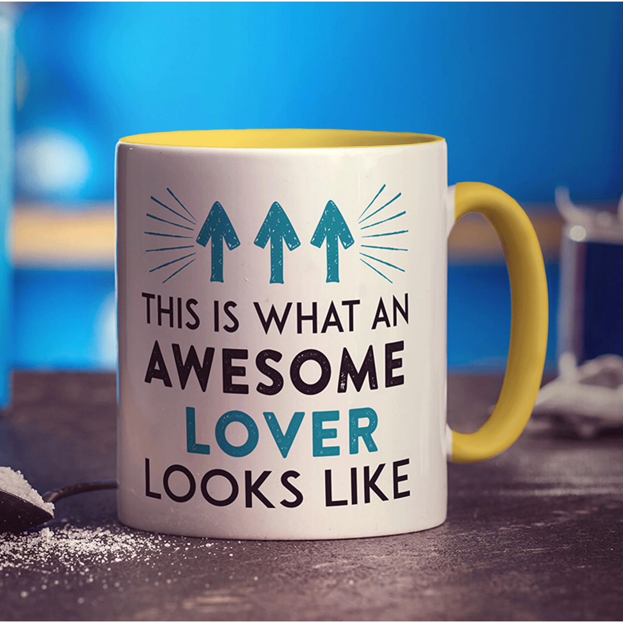This Is What An Awesome Lover Looks Like Mug - Image 3