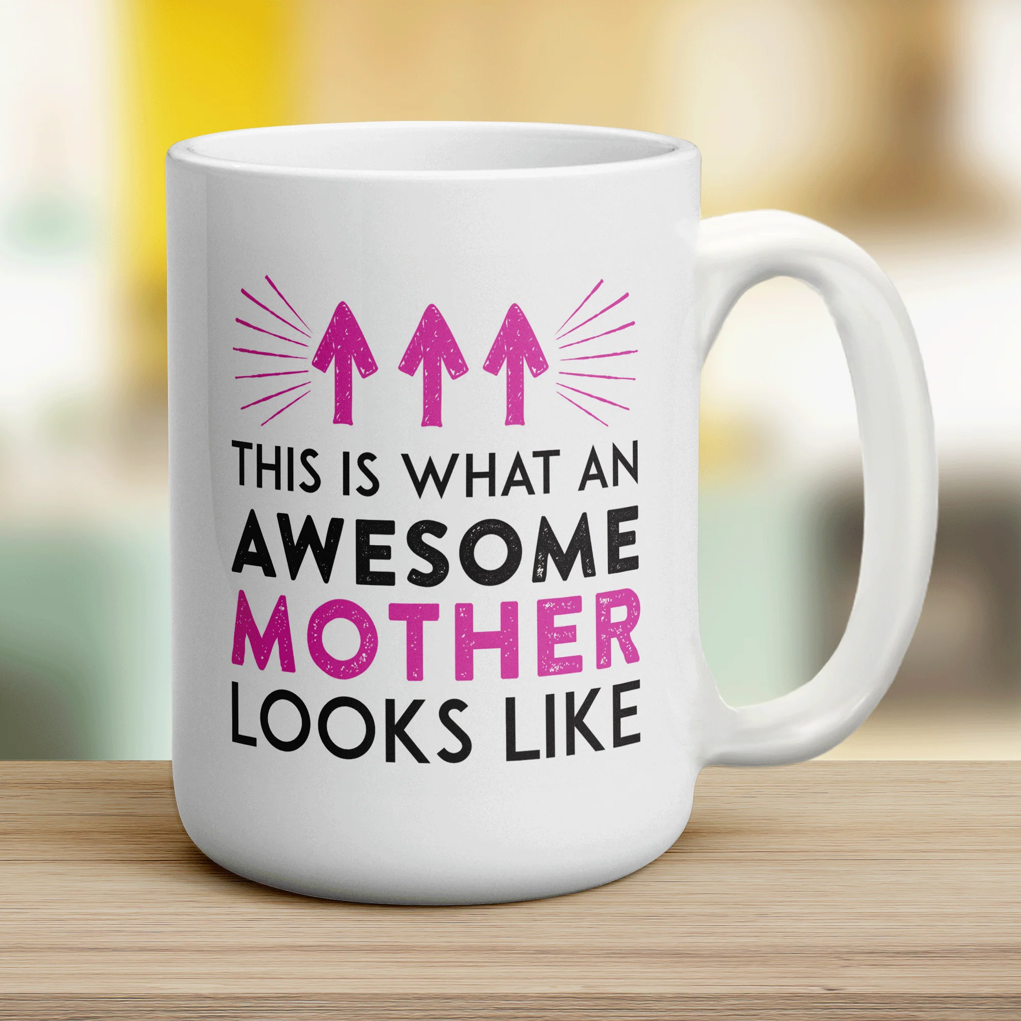 This Is What An Awesome Mother Looks Like Mug - Image 12