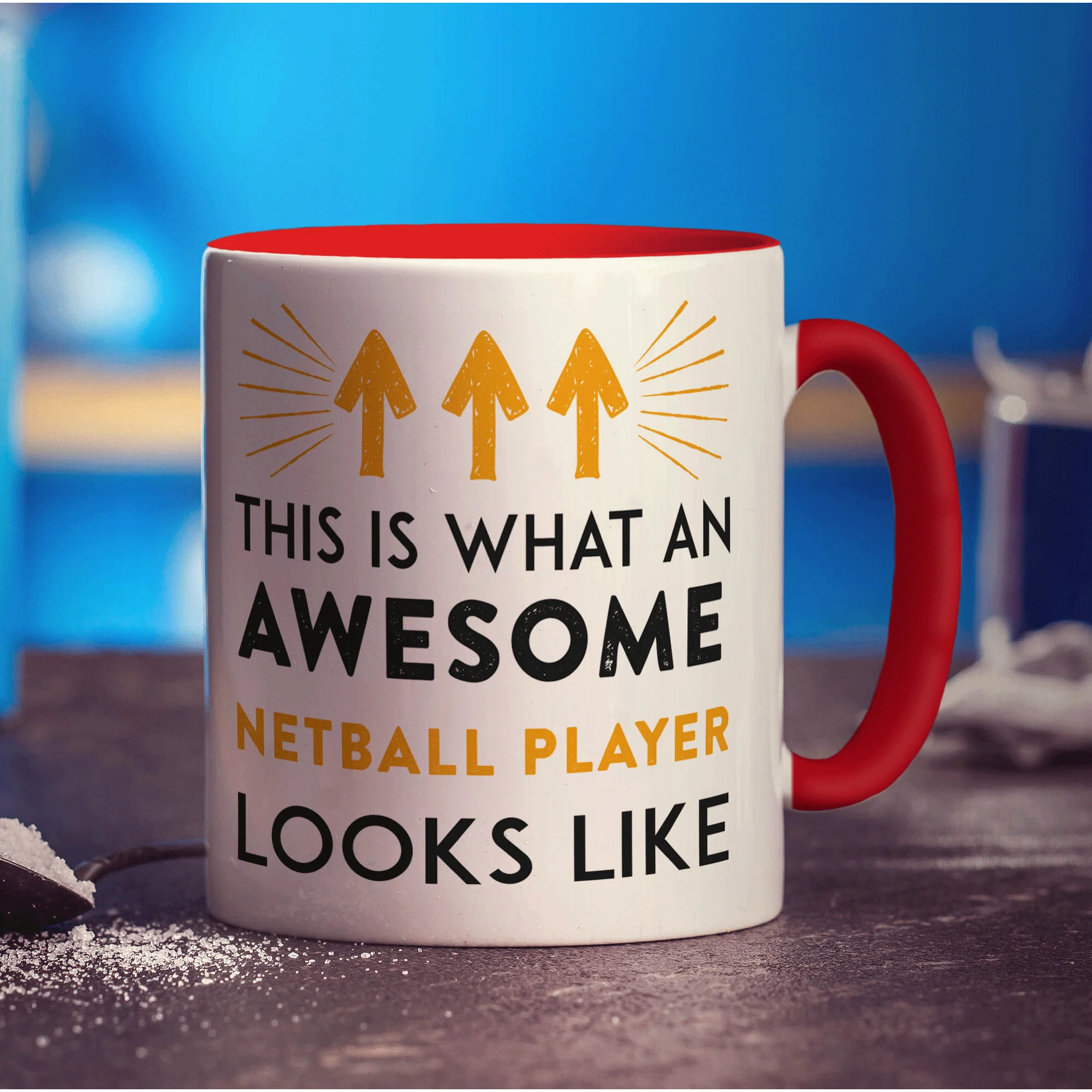 This is What an Awesome Netball Player Looks Like Mug - Image 11