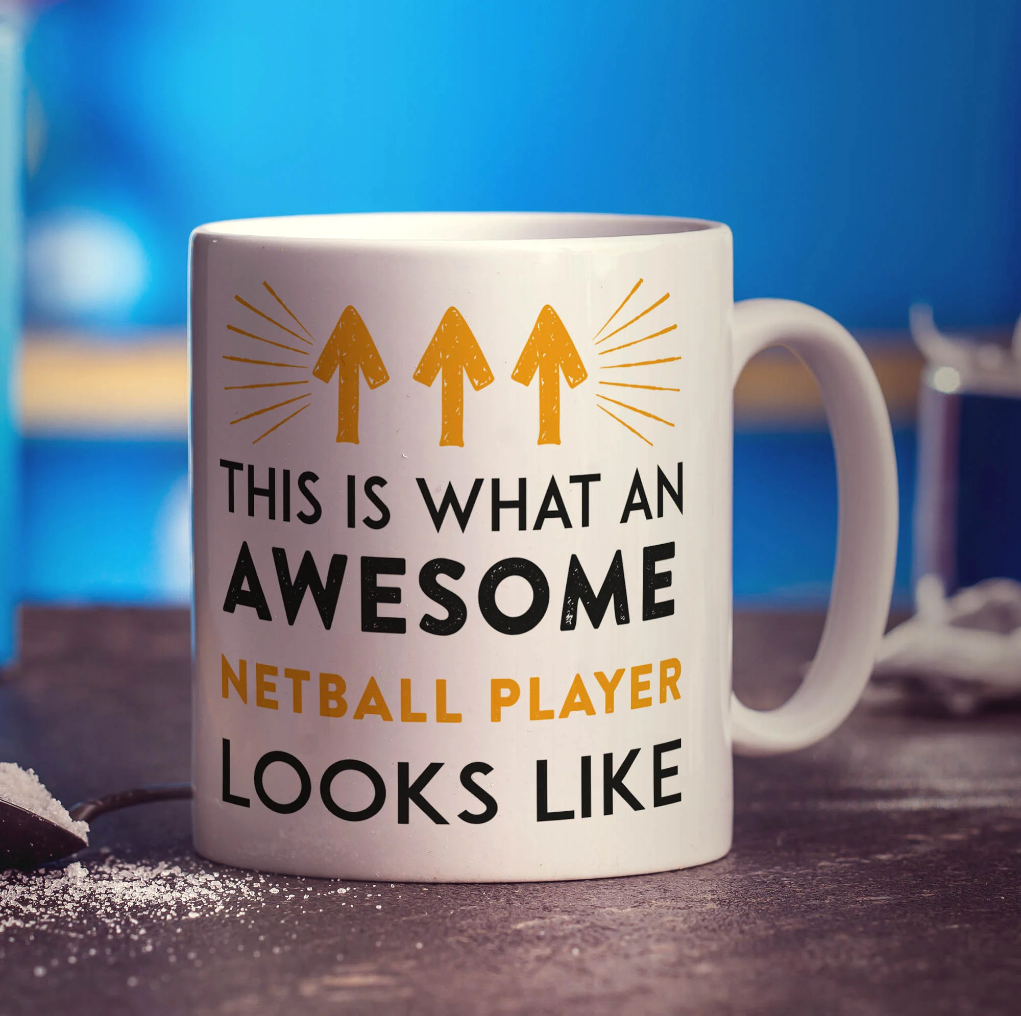 This is What an Awesome Netball Player Looks Like Mug - Image 3