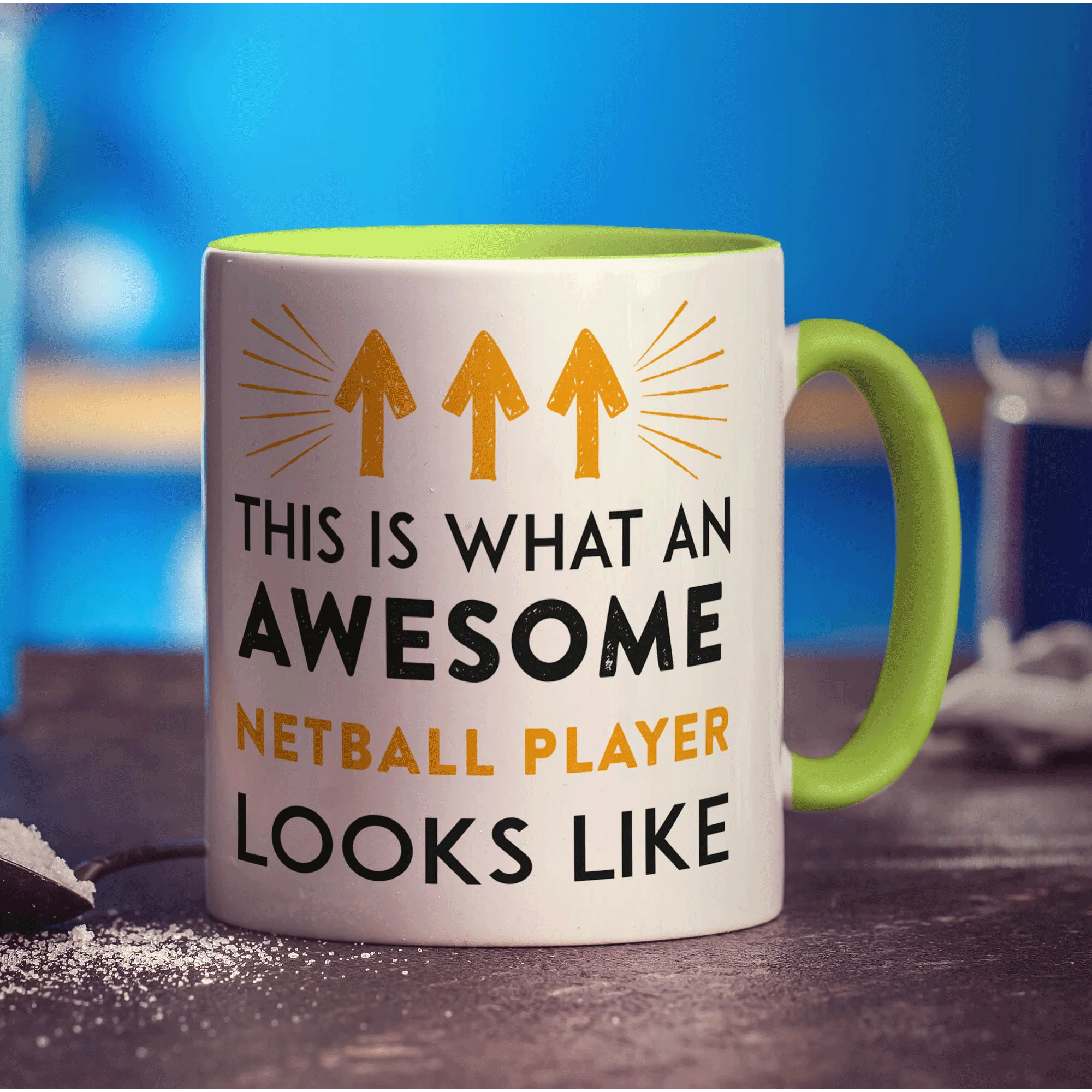 This is What an Awesome Netball Player Looks Like Mug - Image 7