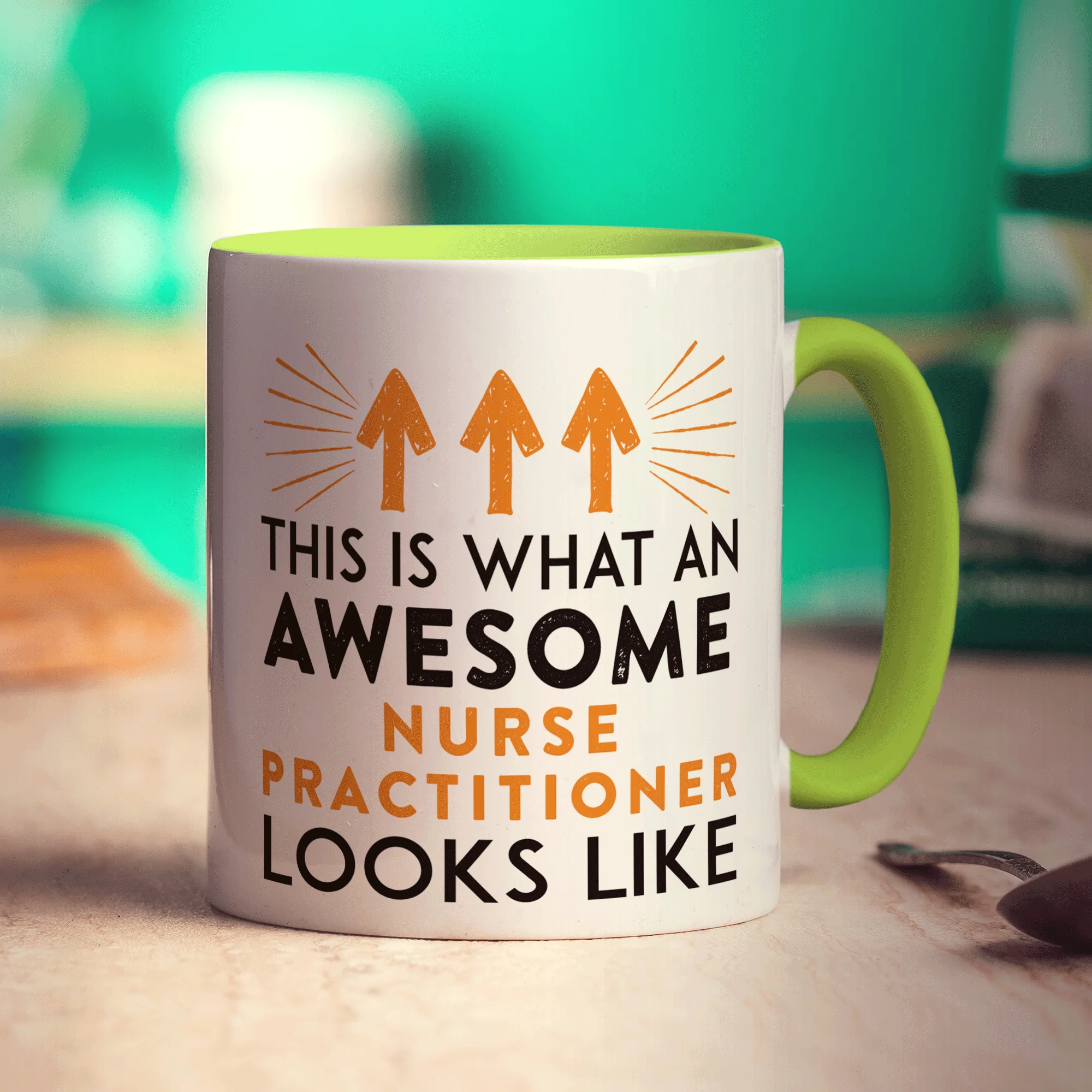 This is What an Awesome Nurse Practitioner Looks Like Mug - Image 7