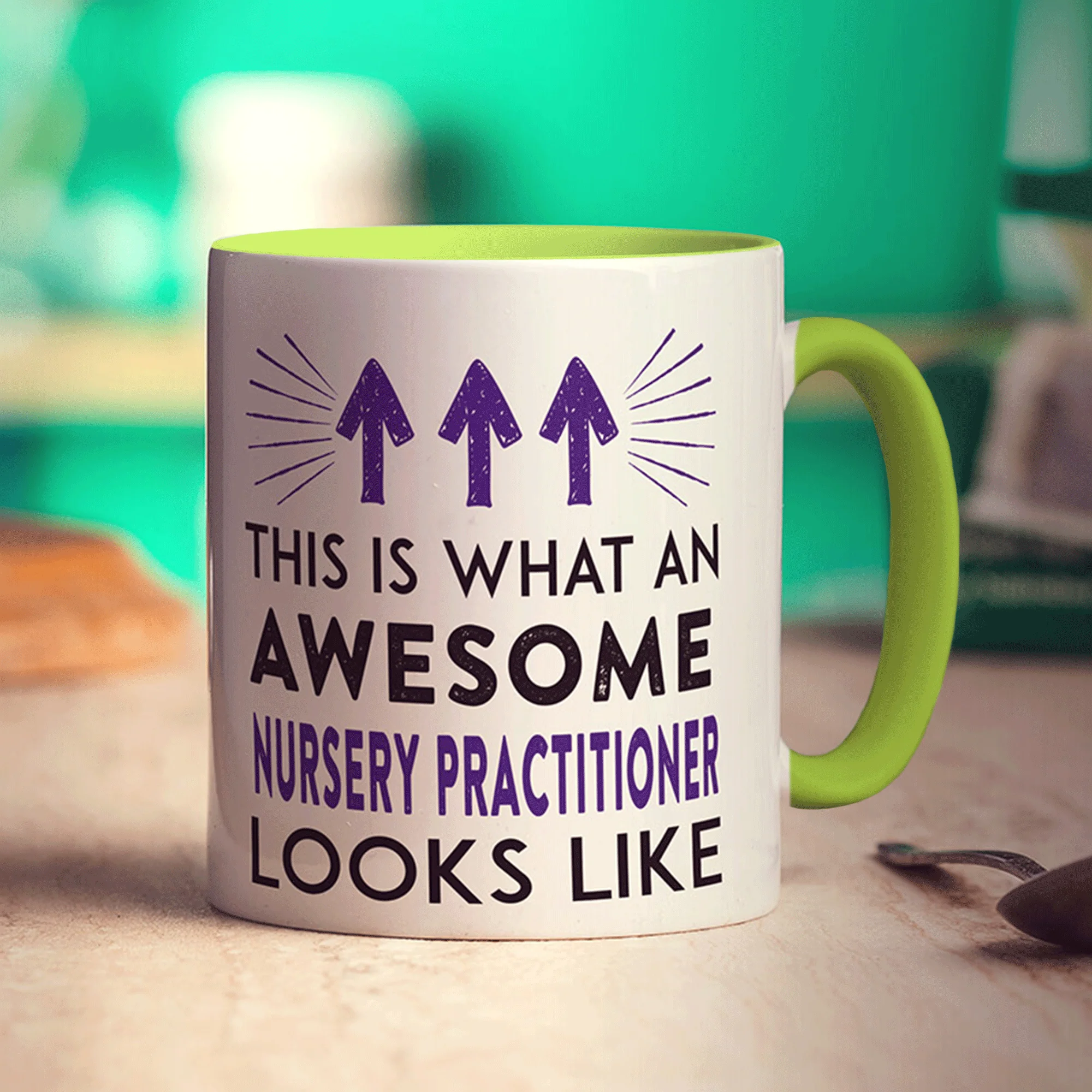 This Is What An Awesome Nursery Practitioner Looks Like Mug - Image 5
