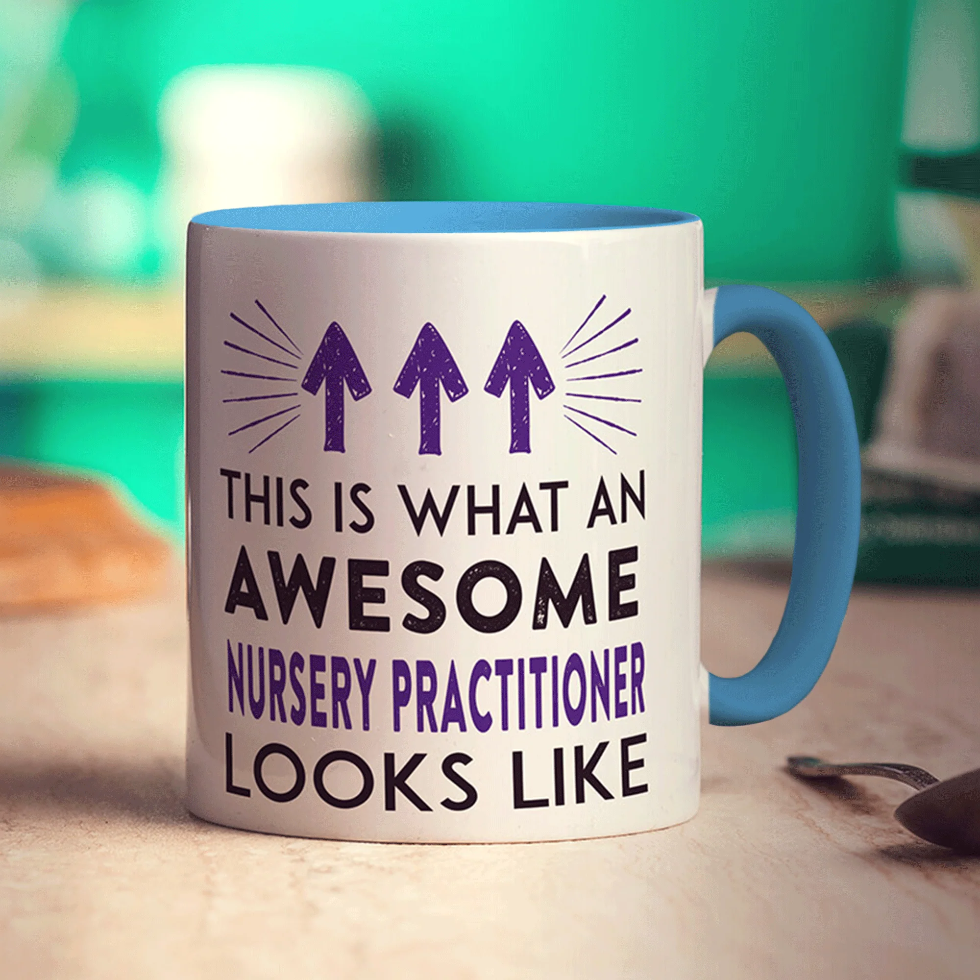 This Is What An Awesome Nursery Practitioner Looks Like Mug - Image 6