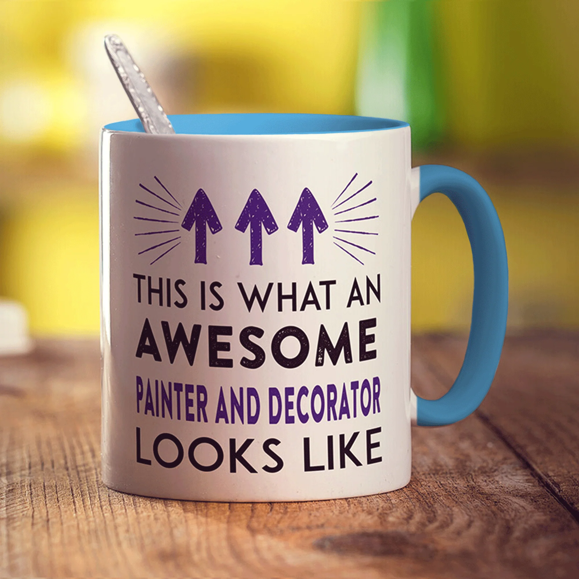 This Is What An Awesome Painter And Decorator Looks Like Mug - Image 6