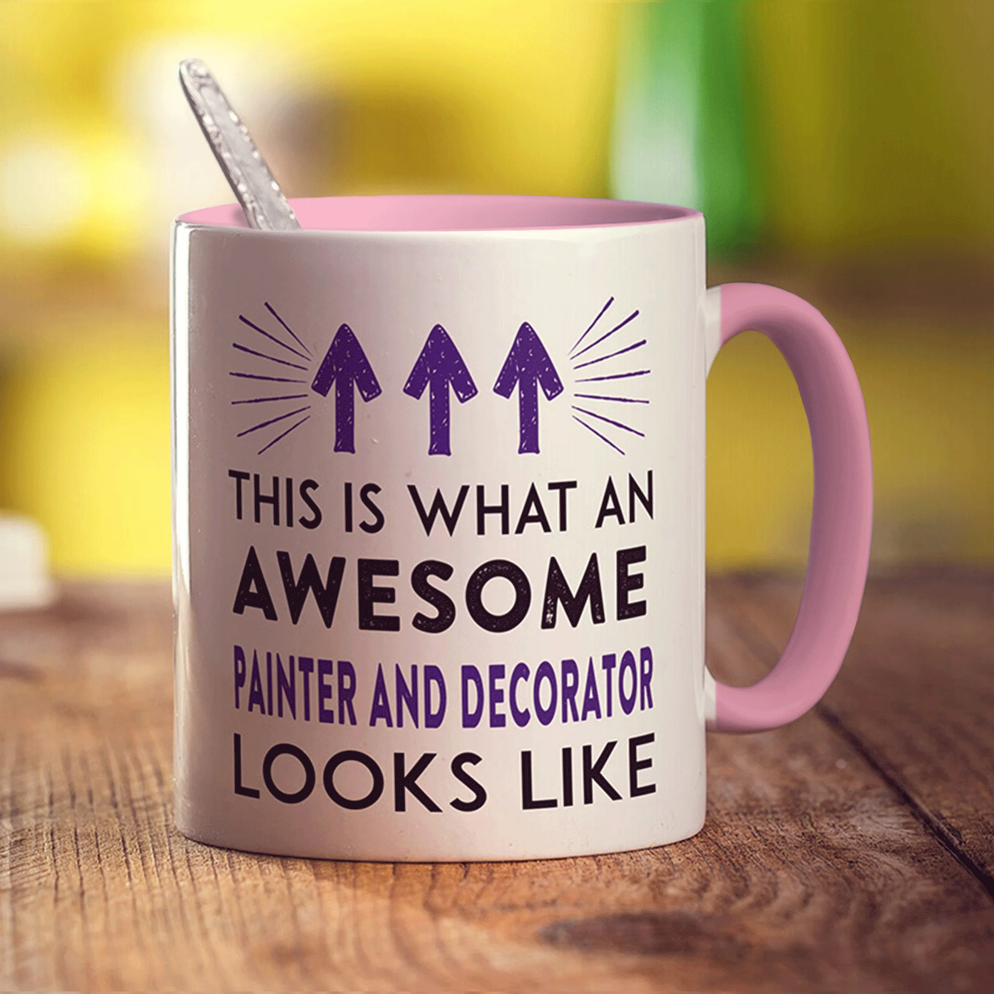 This Is What An Awesome Painter And Decorator Looks Like Mug - Image 7