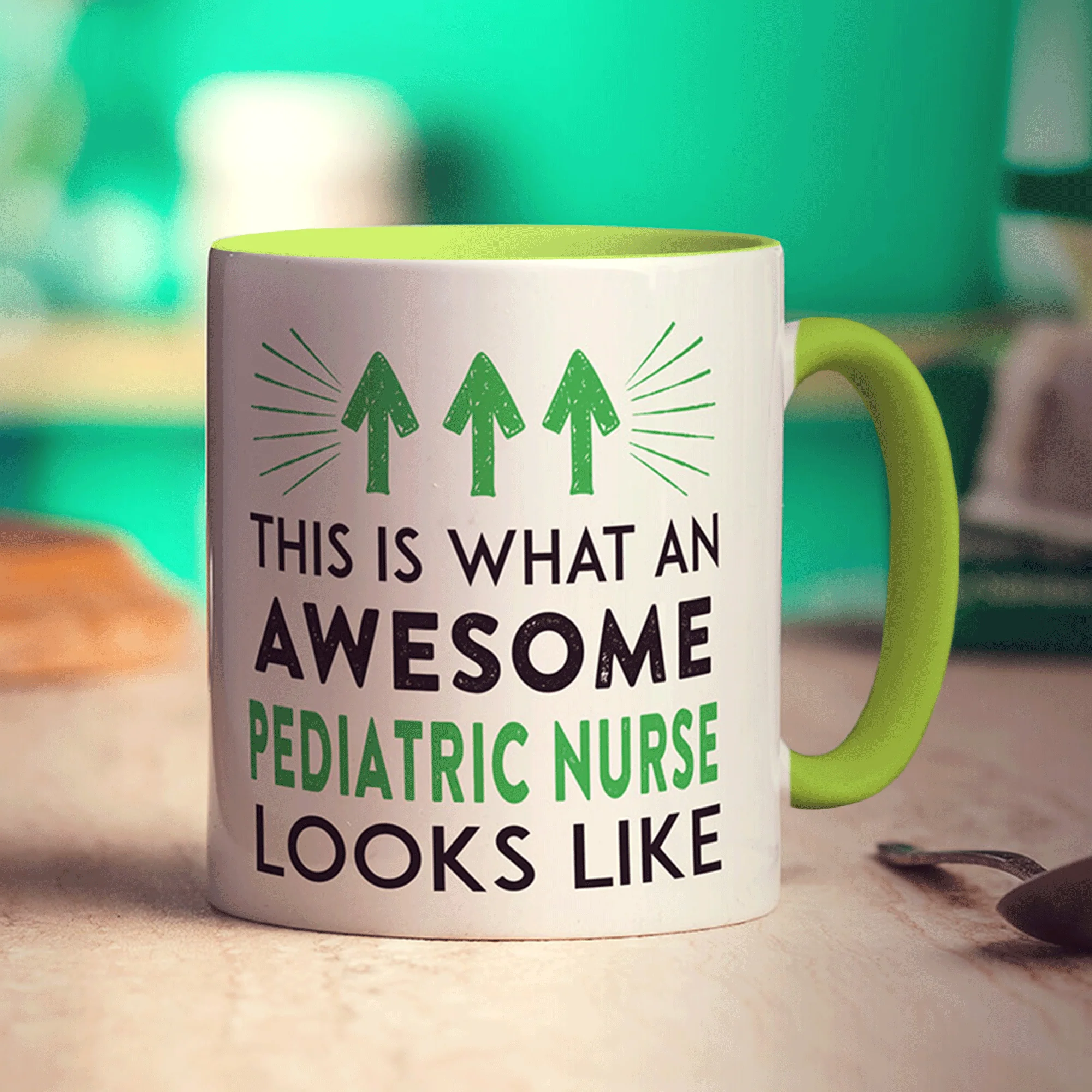 This Is What An Awesome Pediatric Nurse Looks Like Mug - Image 5