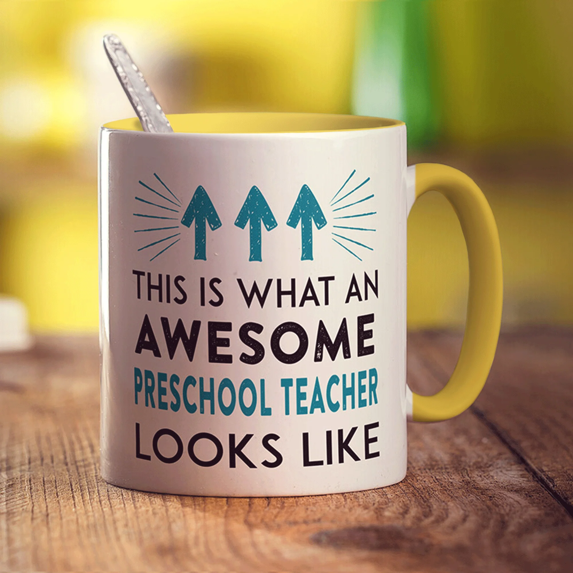 This Is What An Awesome Preschool Teacher Looks Like Mug - Image 3