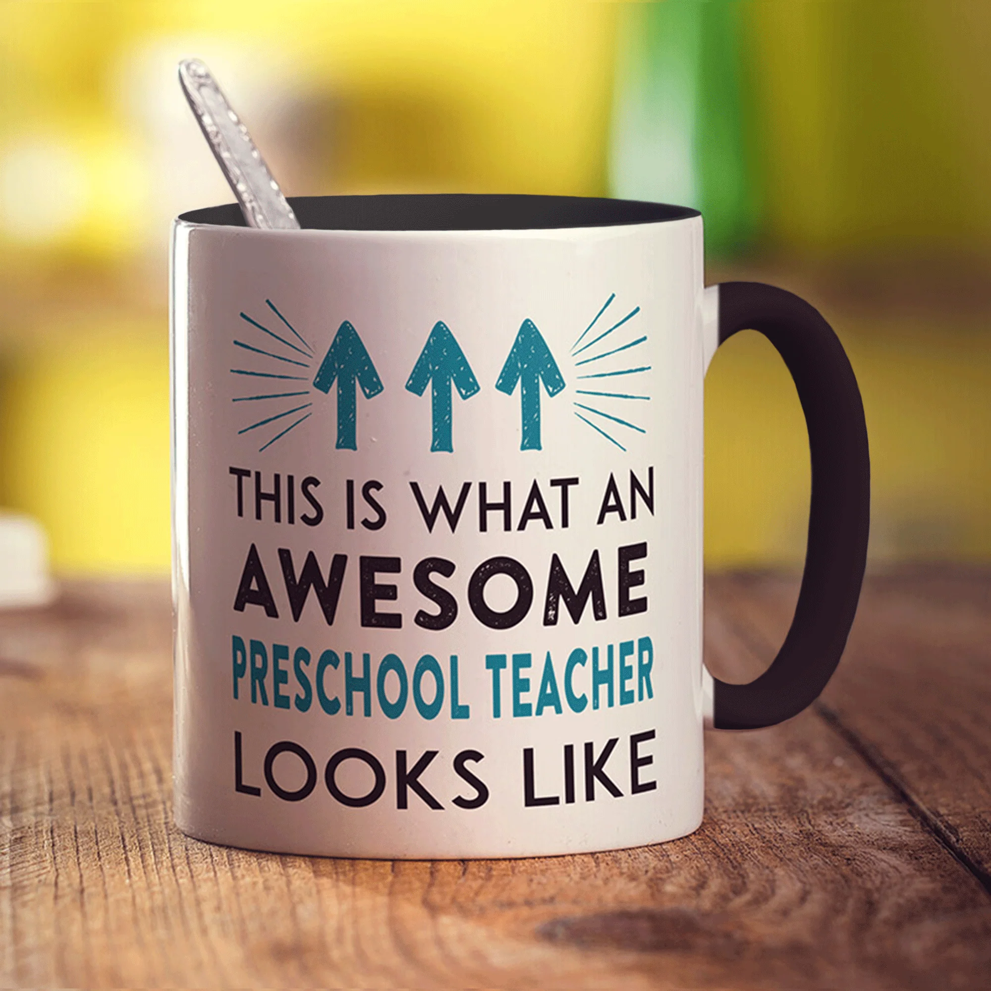 This Is What An Awesome Preschool Teacher Looks Like Mug - Image 8