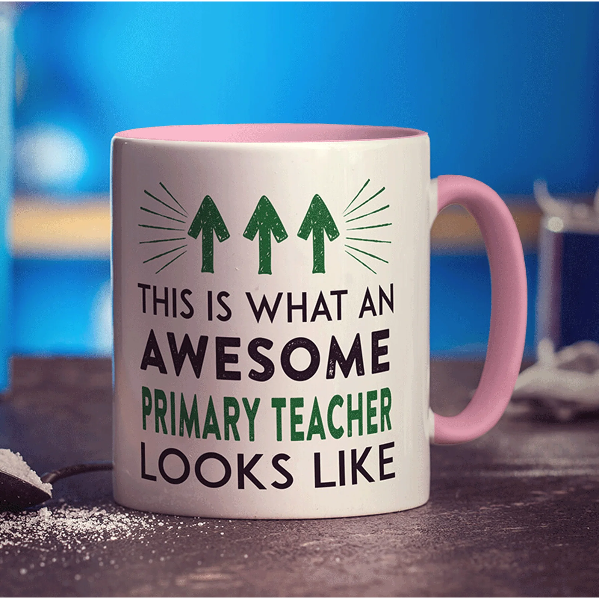 This Is What An Awesome Primary Teacher Looks Like Mug - Image 7