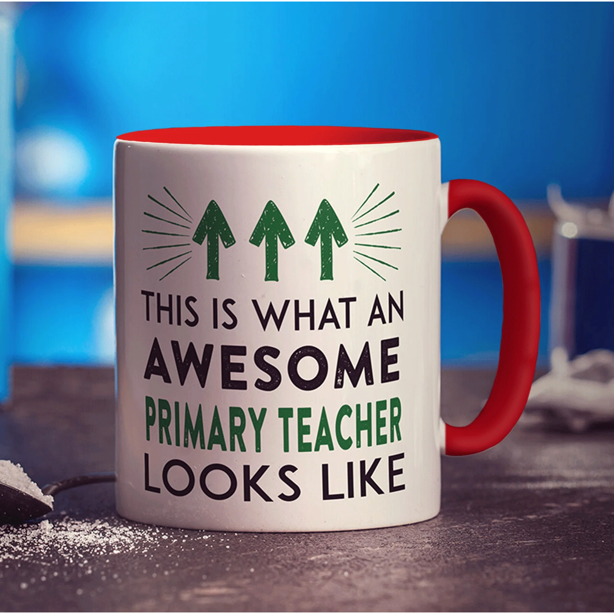 This Is What An Awesome Primary Teacher Looks Like Mug - Image 9