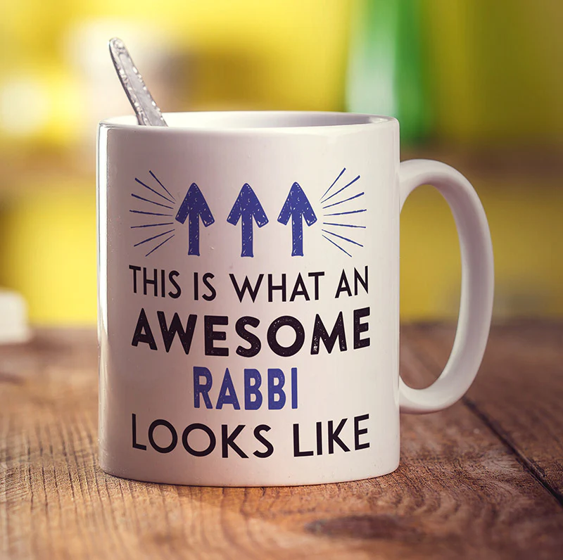 This Is What An Awesome Rabbi Looks Like Mug - Image 2