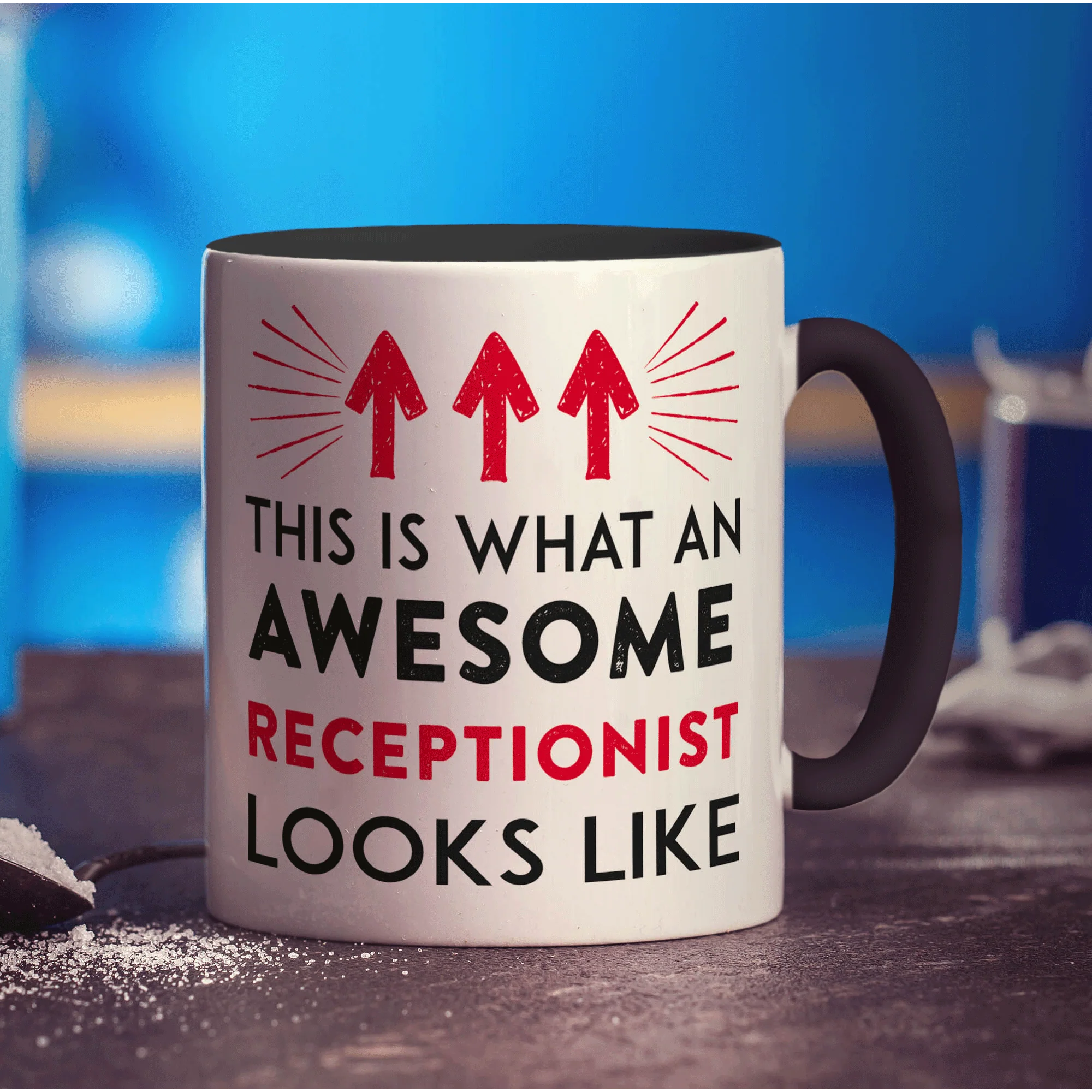 This is What an Awesome Receptionist Looks Like Mug - Image 10