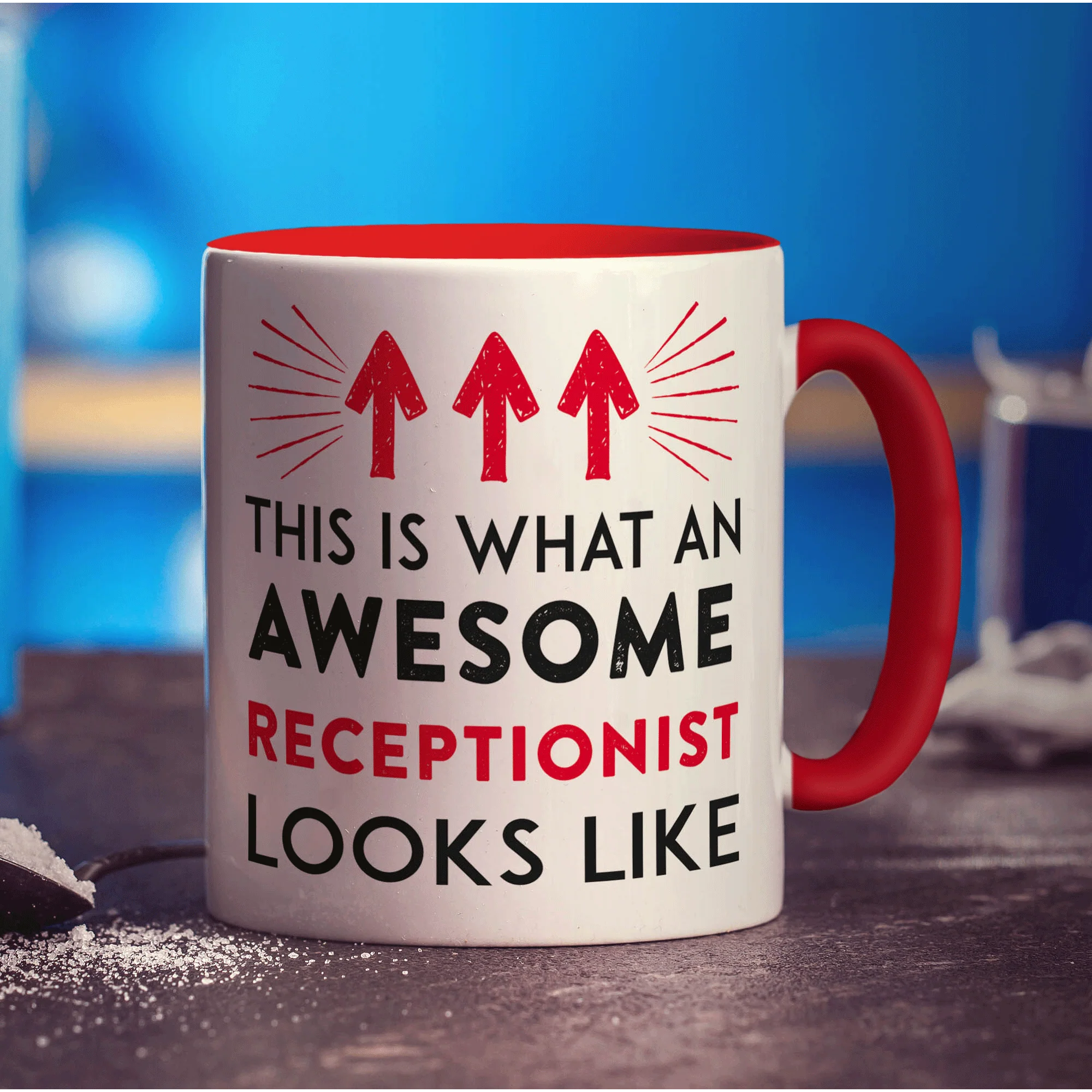 This is What an Awesome Receptionist Looks Like Mug - Image 11