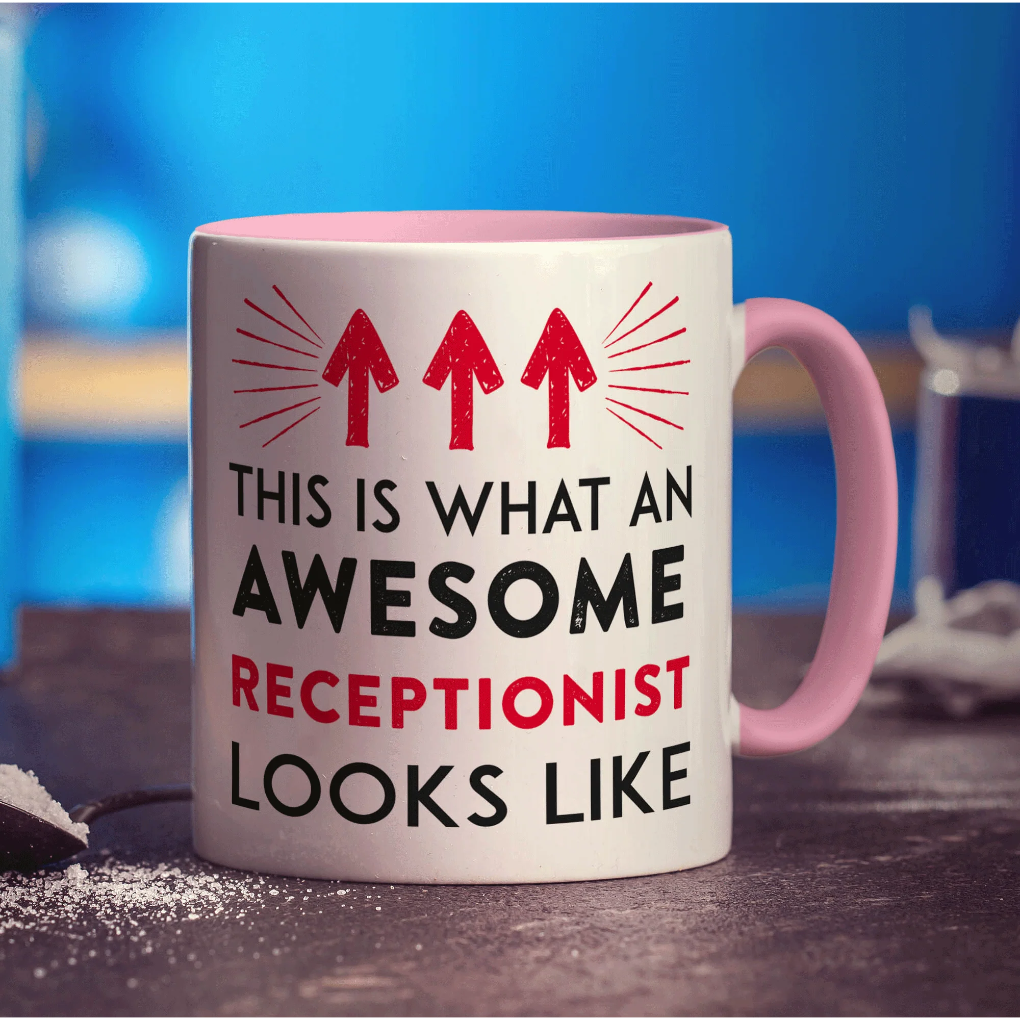 This is What an Awesome Receptionist Looks Like Mug - Image 9