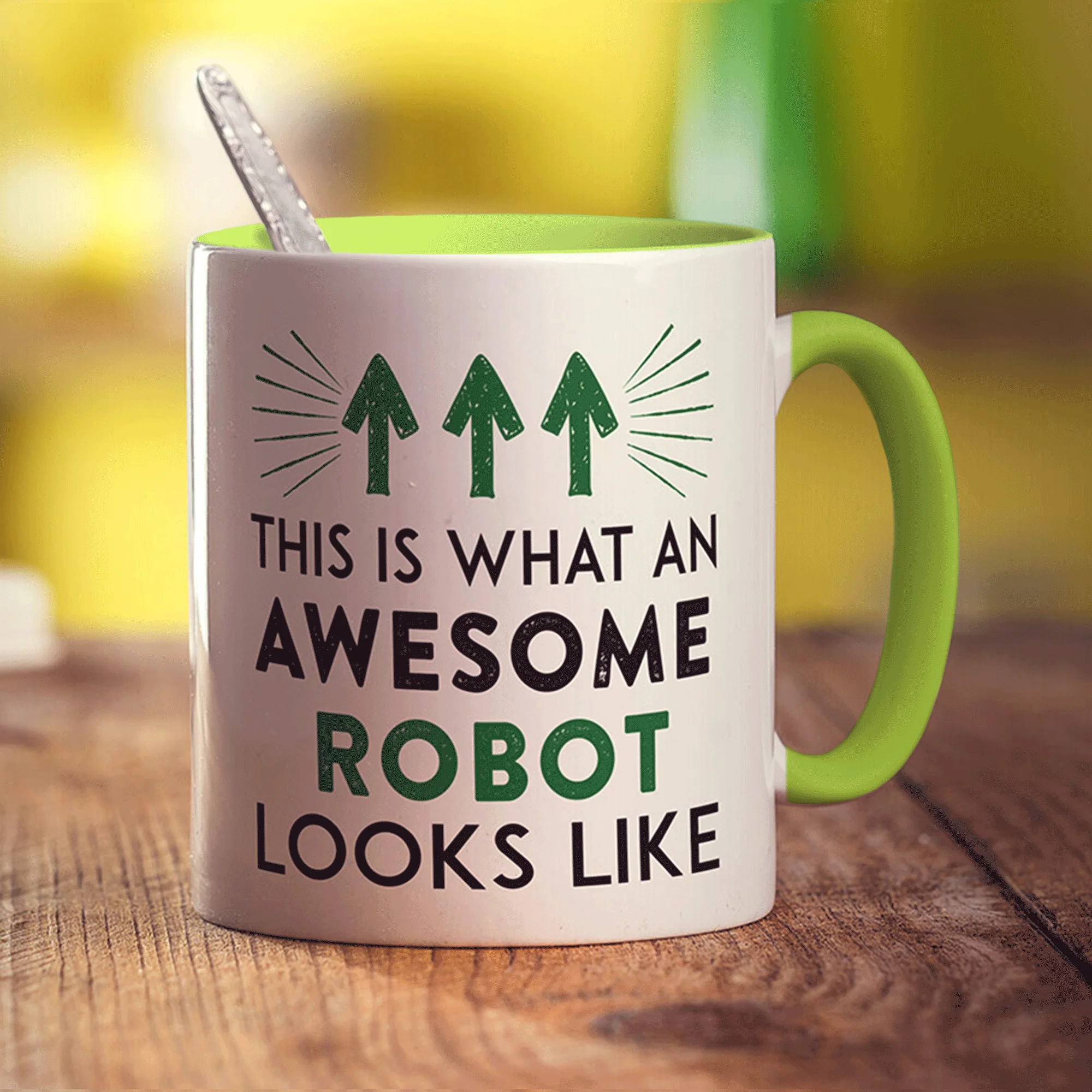 This Is What An Awesome Robot Looks Like Mug - Image 5