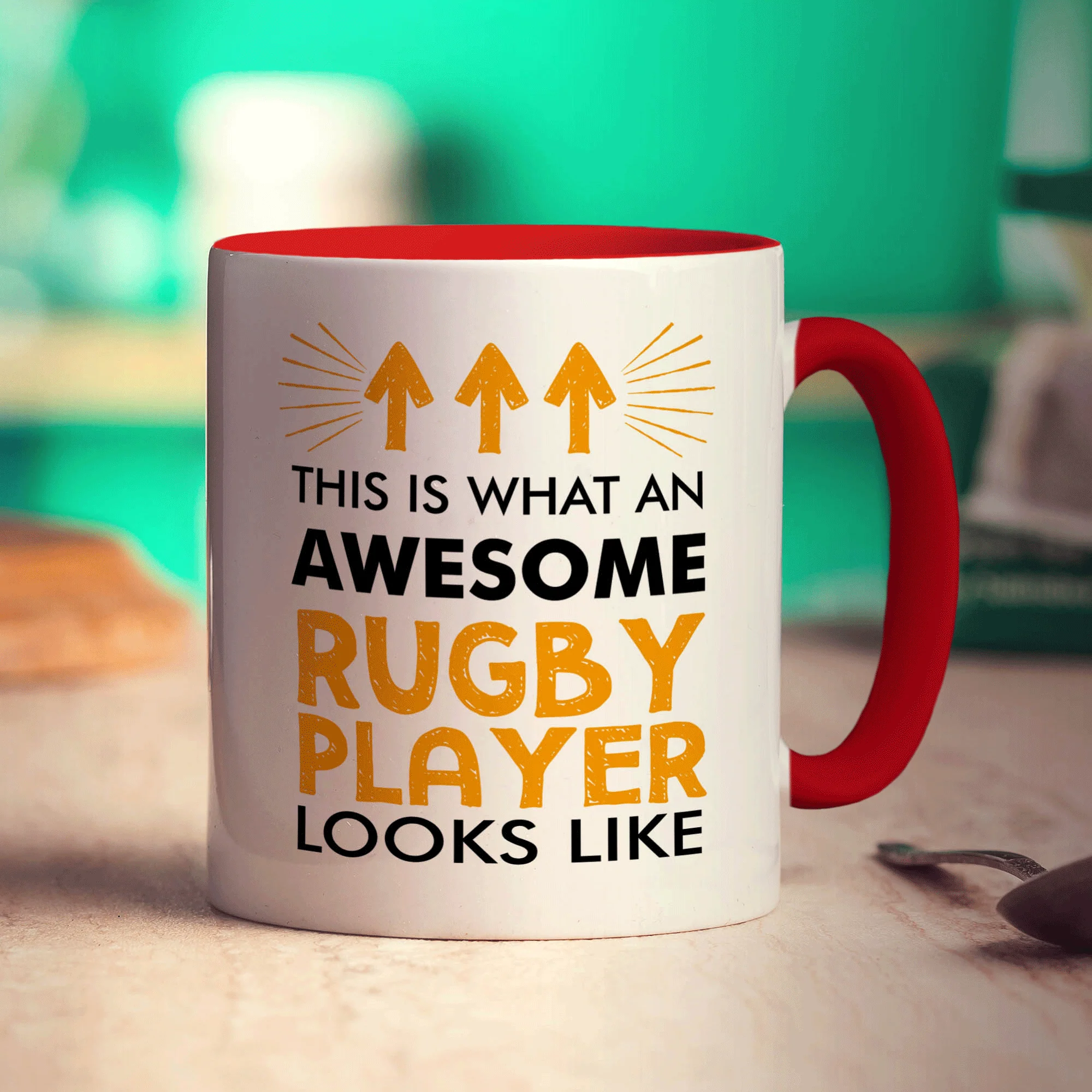 This is What An Awesome Rugby Player Looks Like Mug - Image 11