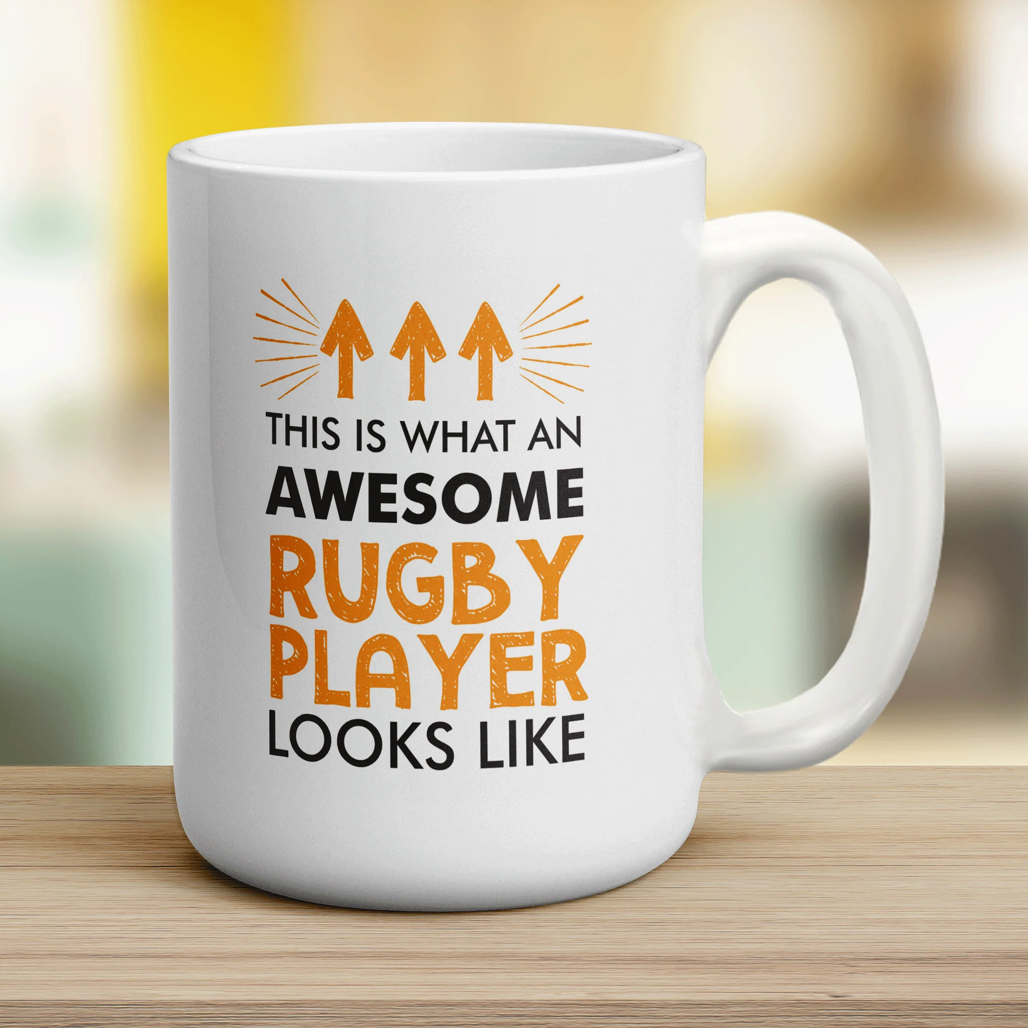This is What An Awesome Rugby Player Looks Like Mug - Image 12