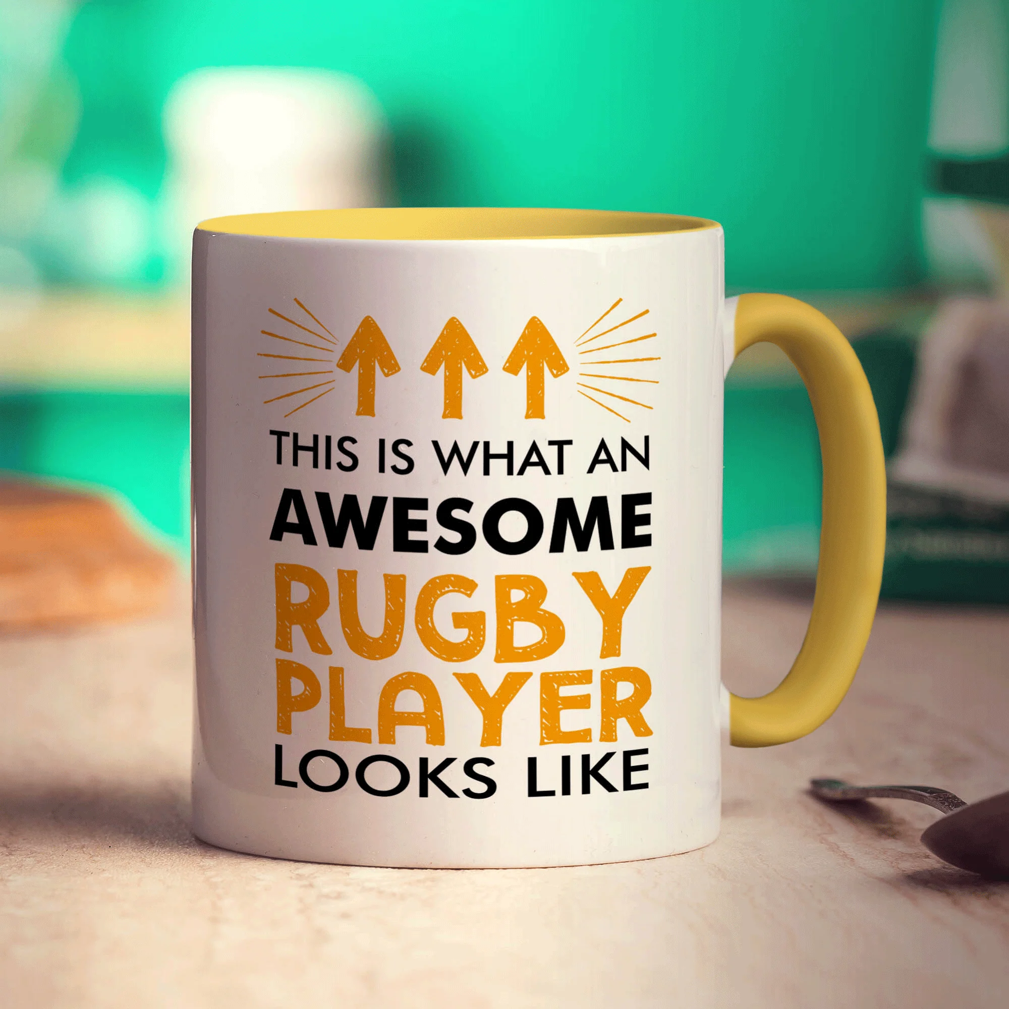 This is What An Awesome Rugby Player Looks Like Mug - Image 5