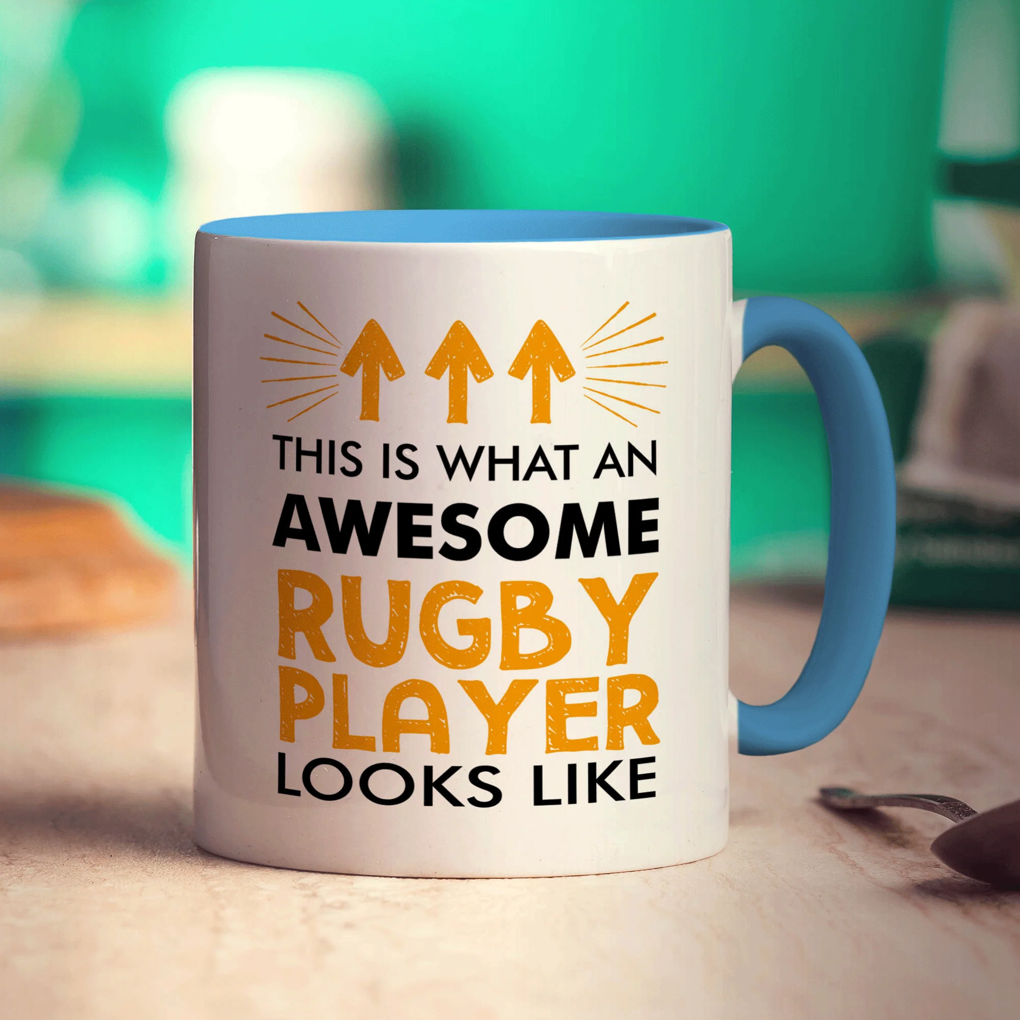 This is What An Awesome Rugby Player Looks Like Mug - Image 8