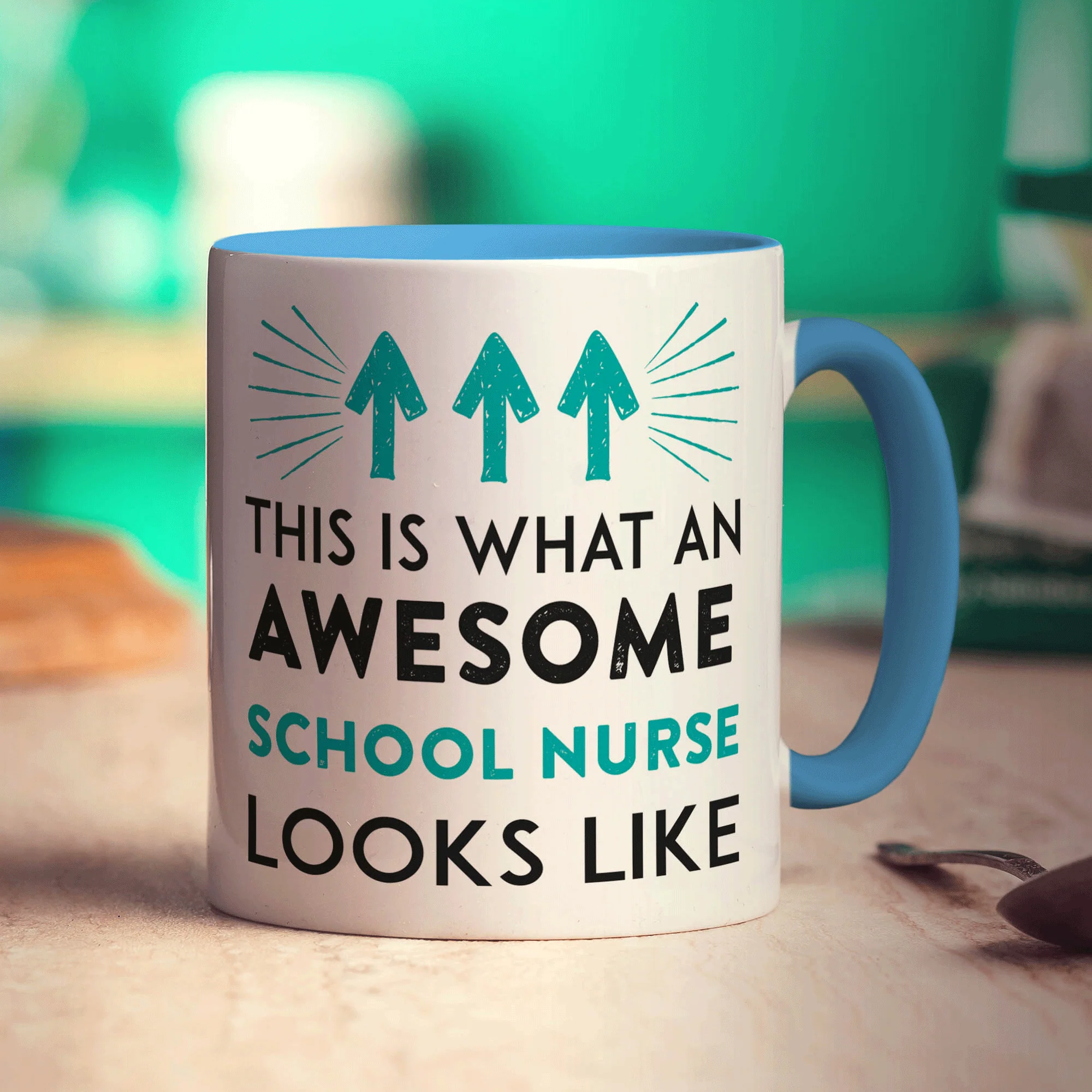 This is What an Awesome School Nurse Looks Like Mug - Image 8