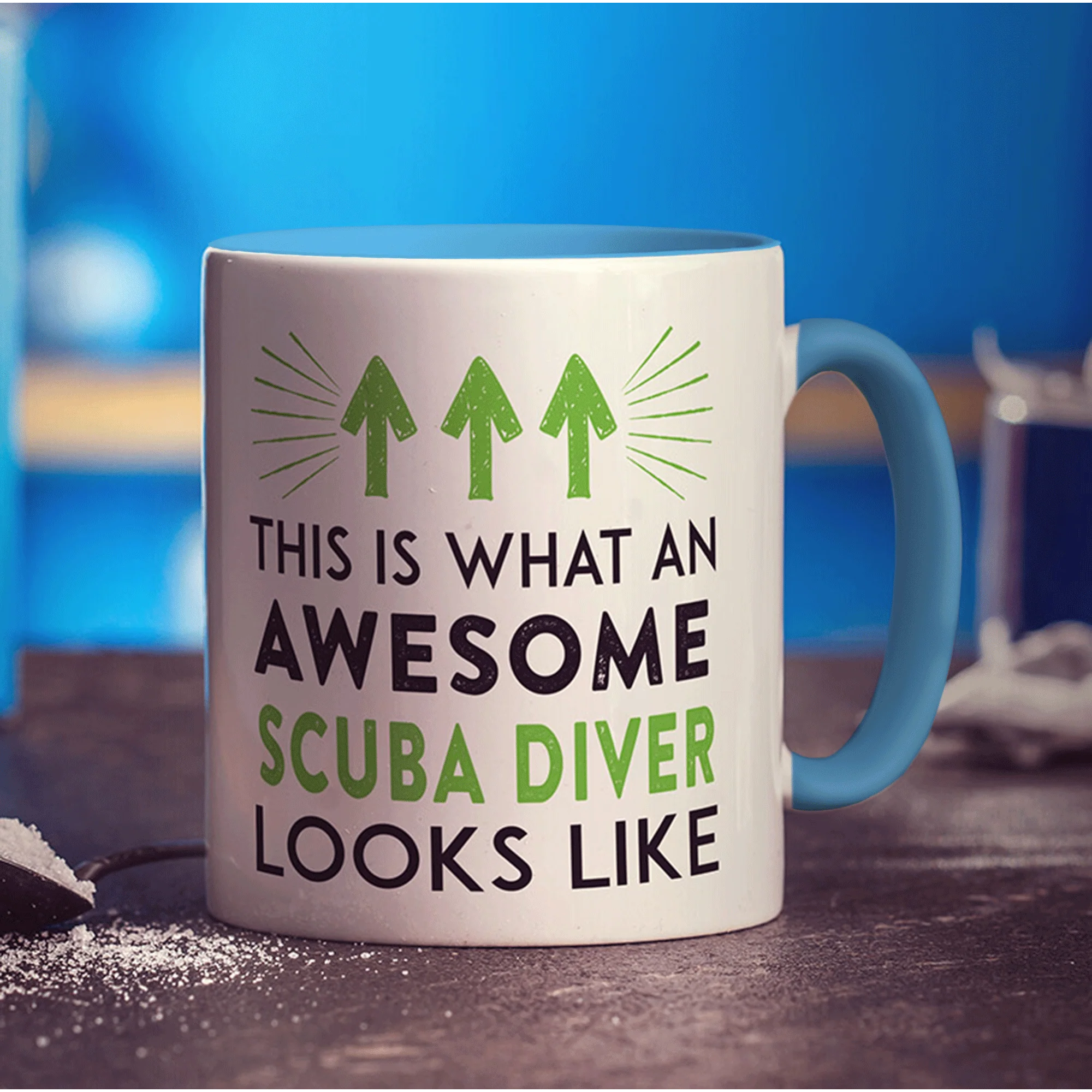 This Is What An Awesome Scuba Diver Looks Like Mug - Image 6