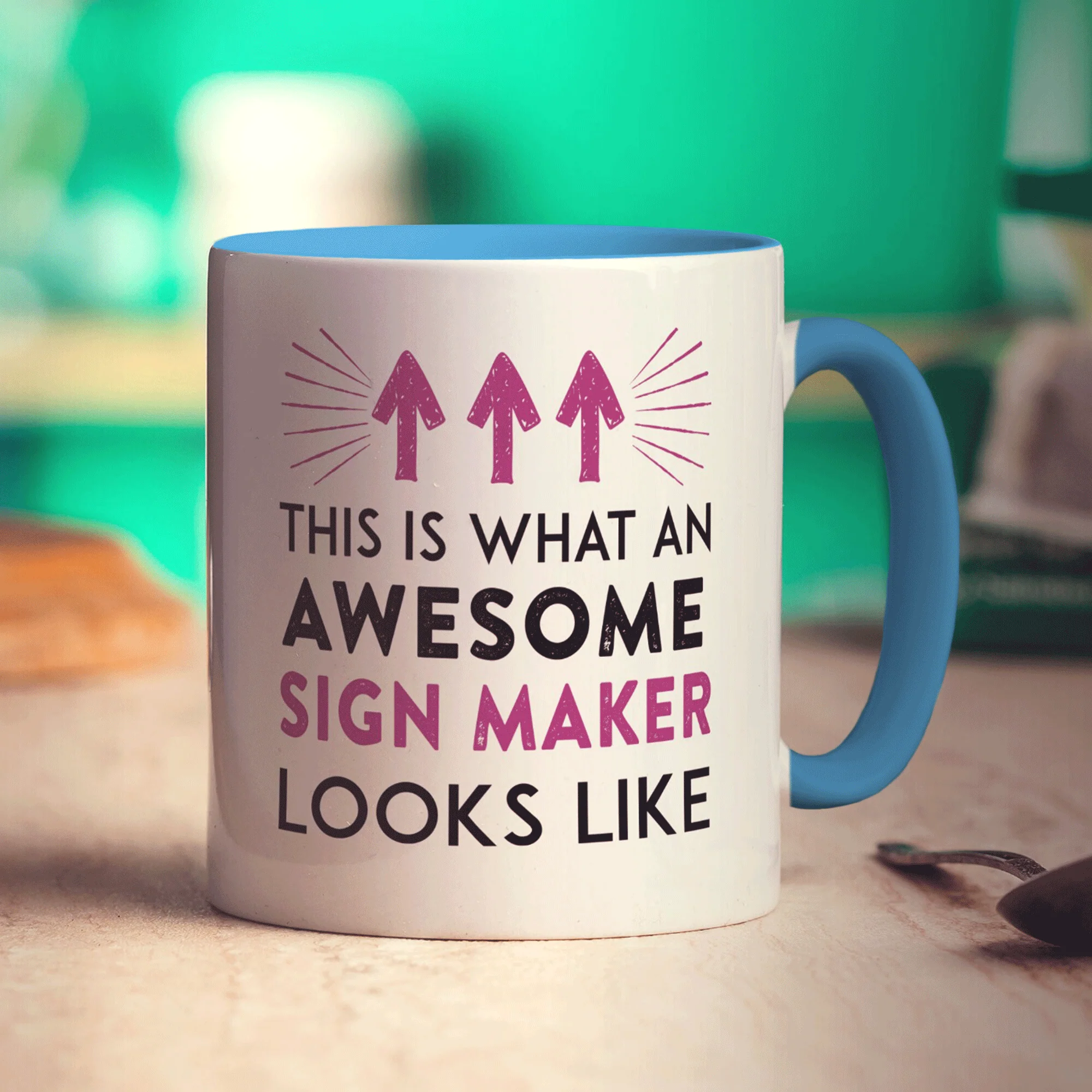 This Is What An Awesome Sign Maker Looks Like Mug - Image 8