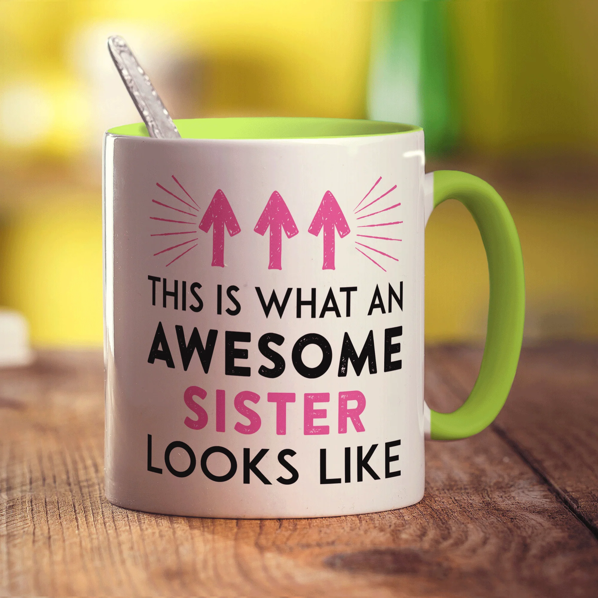 This Is What An Awesome Sister Looks Like Mug - Image 7