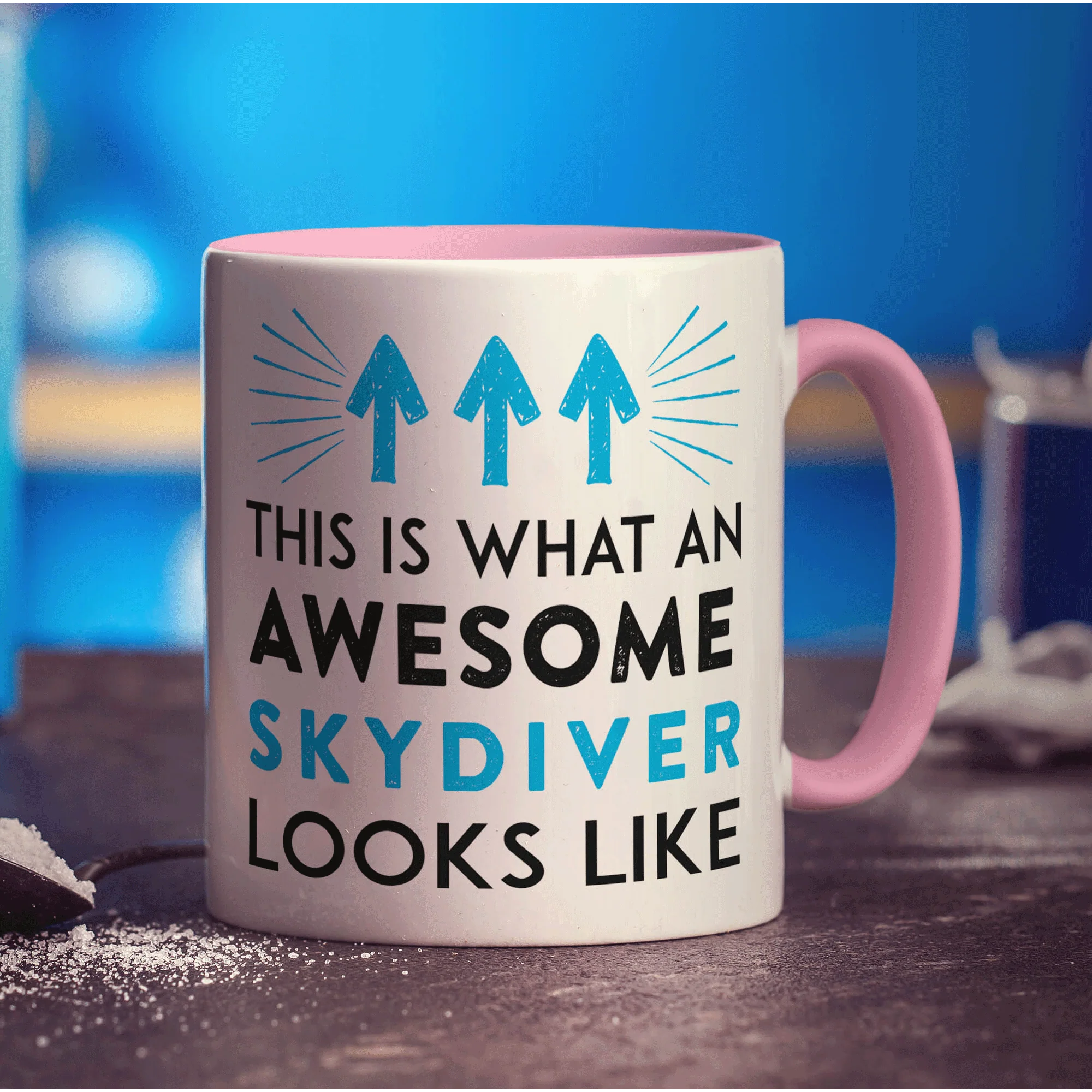 This is What an Awesome Skydiver Looks Like Mug - Image 9