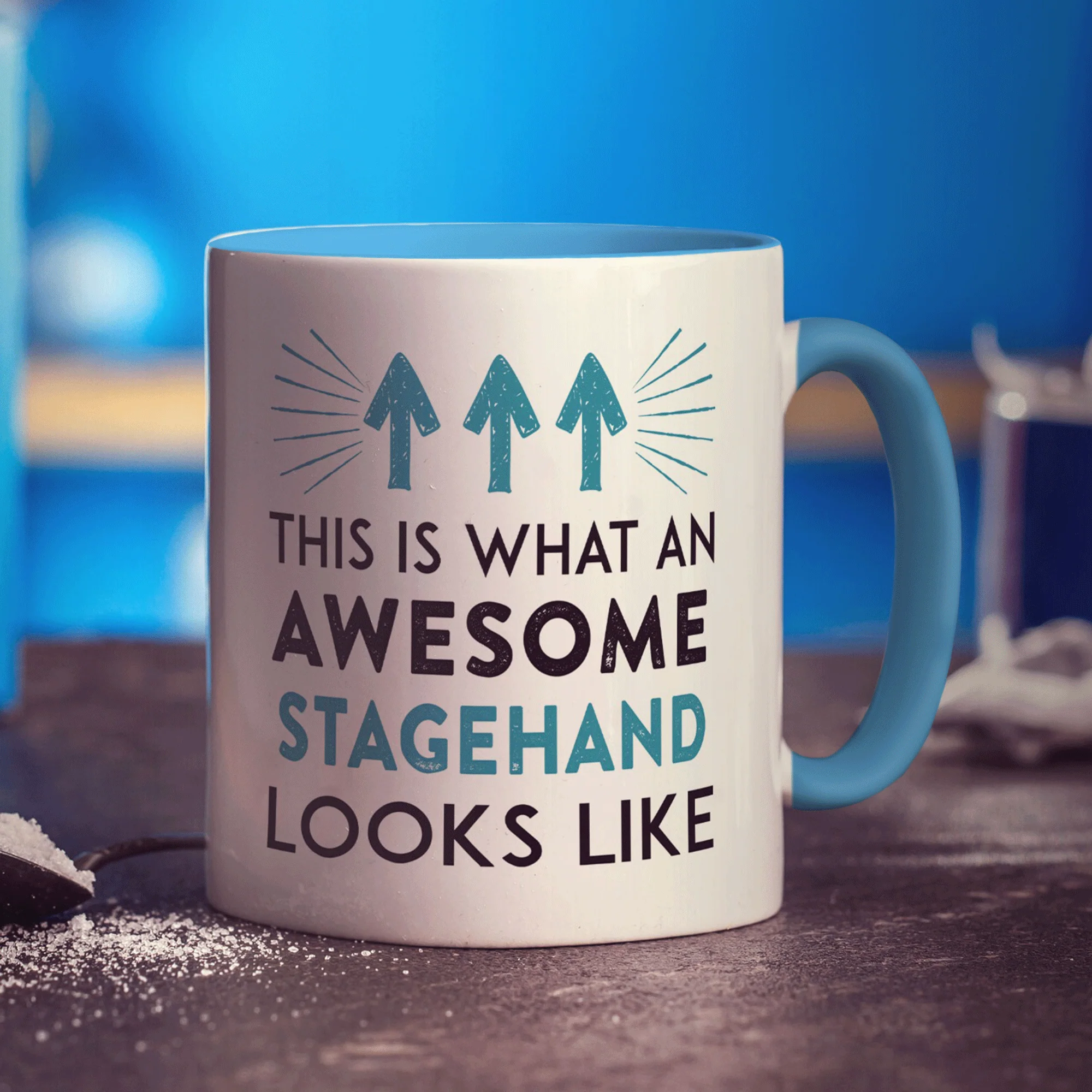 This Is What An Awesome Stagehand Looks Like Mug - Image 8