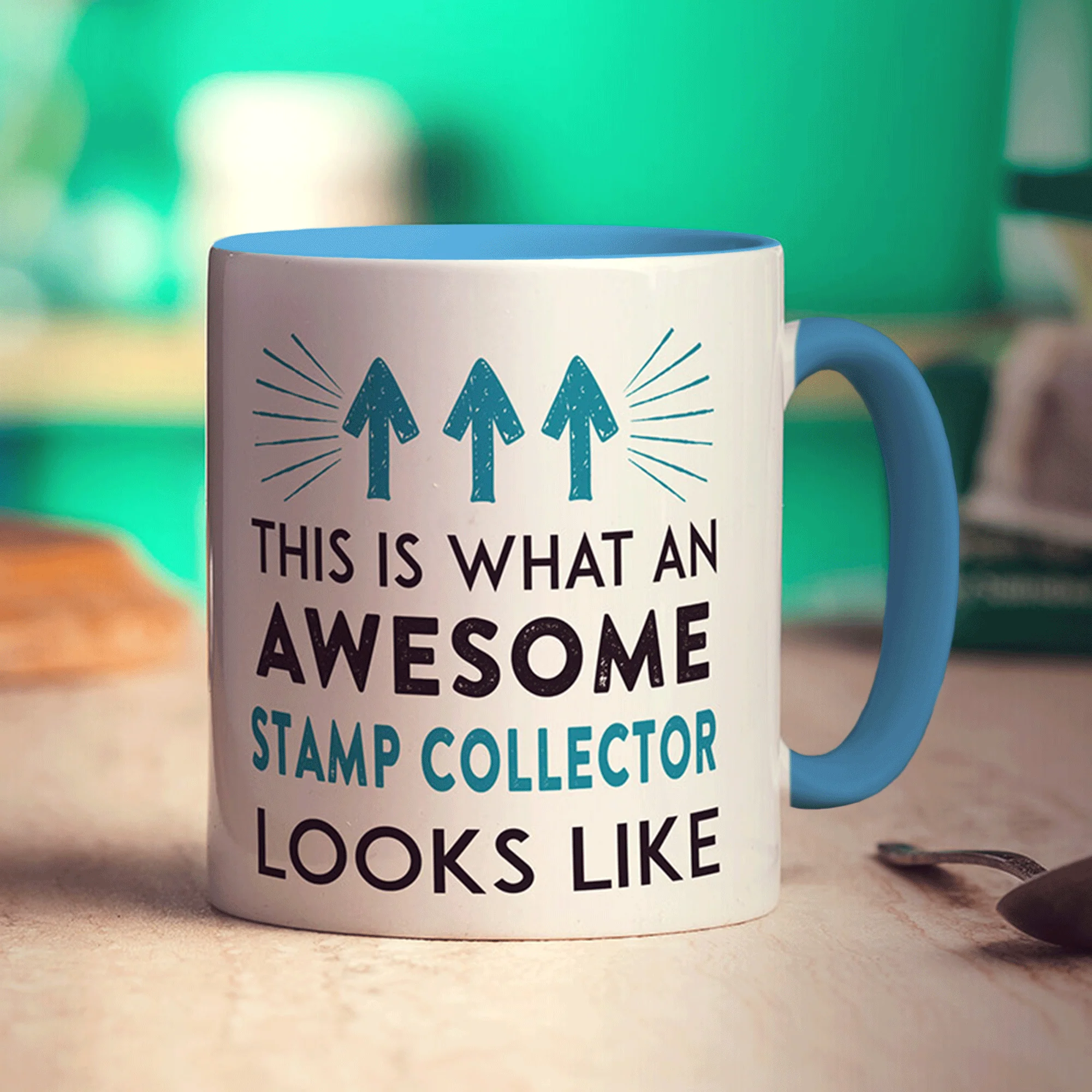 This Is What An Awesome Stamp Collector Looks Like Mug - Image 6