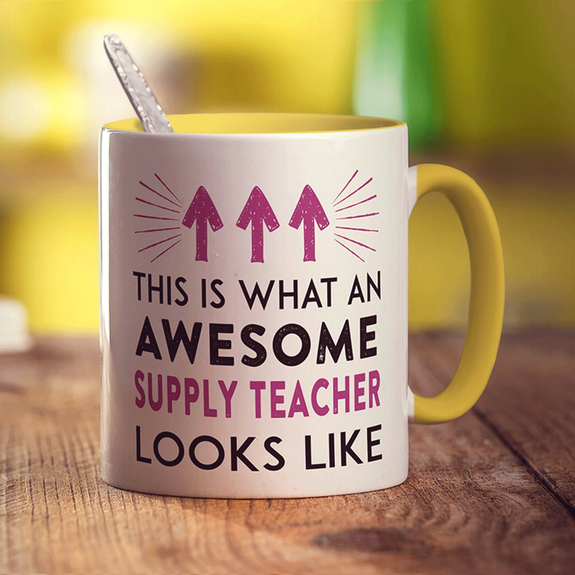 This Is What An Awesome Supply Teacher Looks Like Mug - Image 3