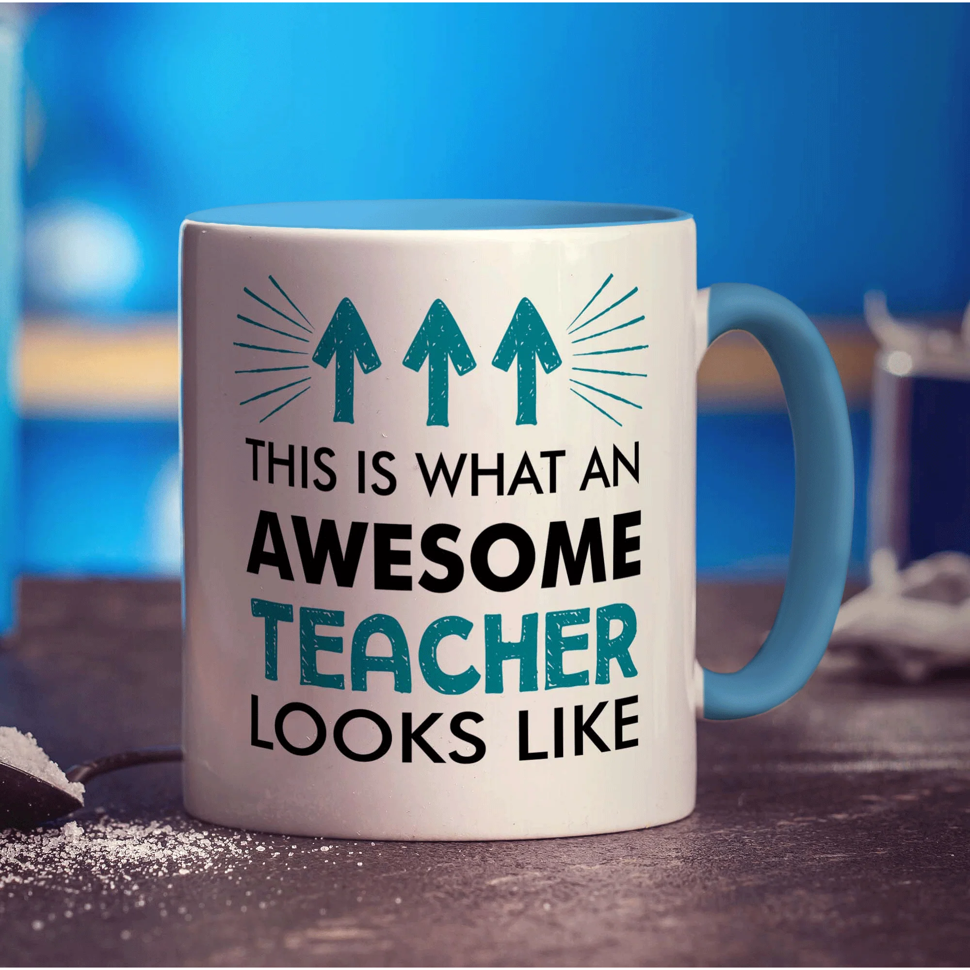 This is What An Awesome Teacher Looks Like Mug - Image 8