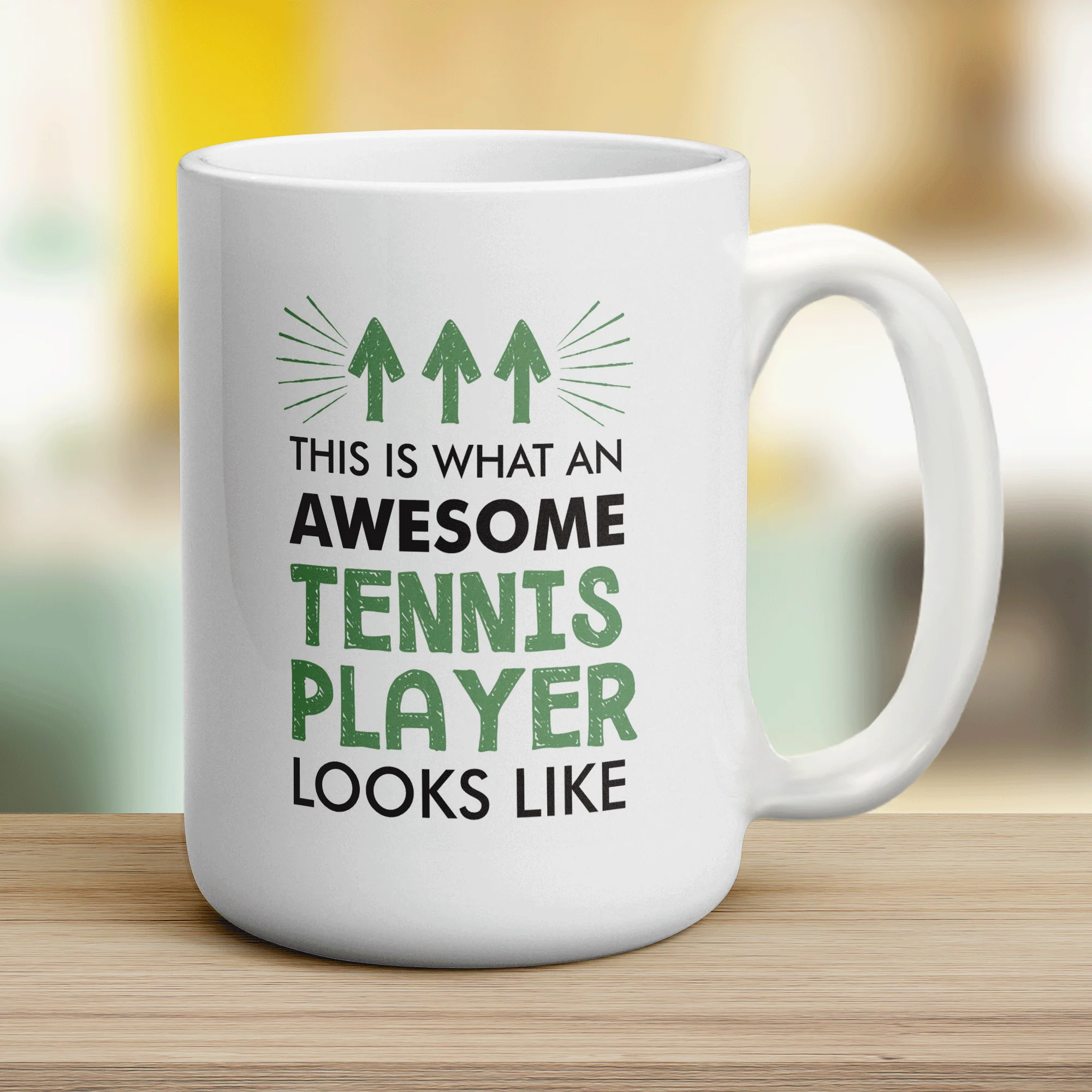 This is What An Awesome Tennis Player Looks Like Mug - Image 12
