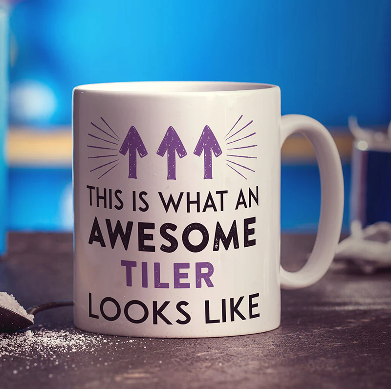 This Is What An Awesome Tiler Looks Like Mug - Image 2