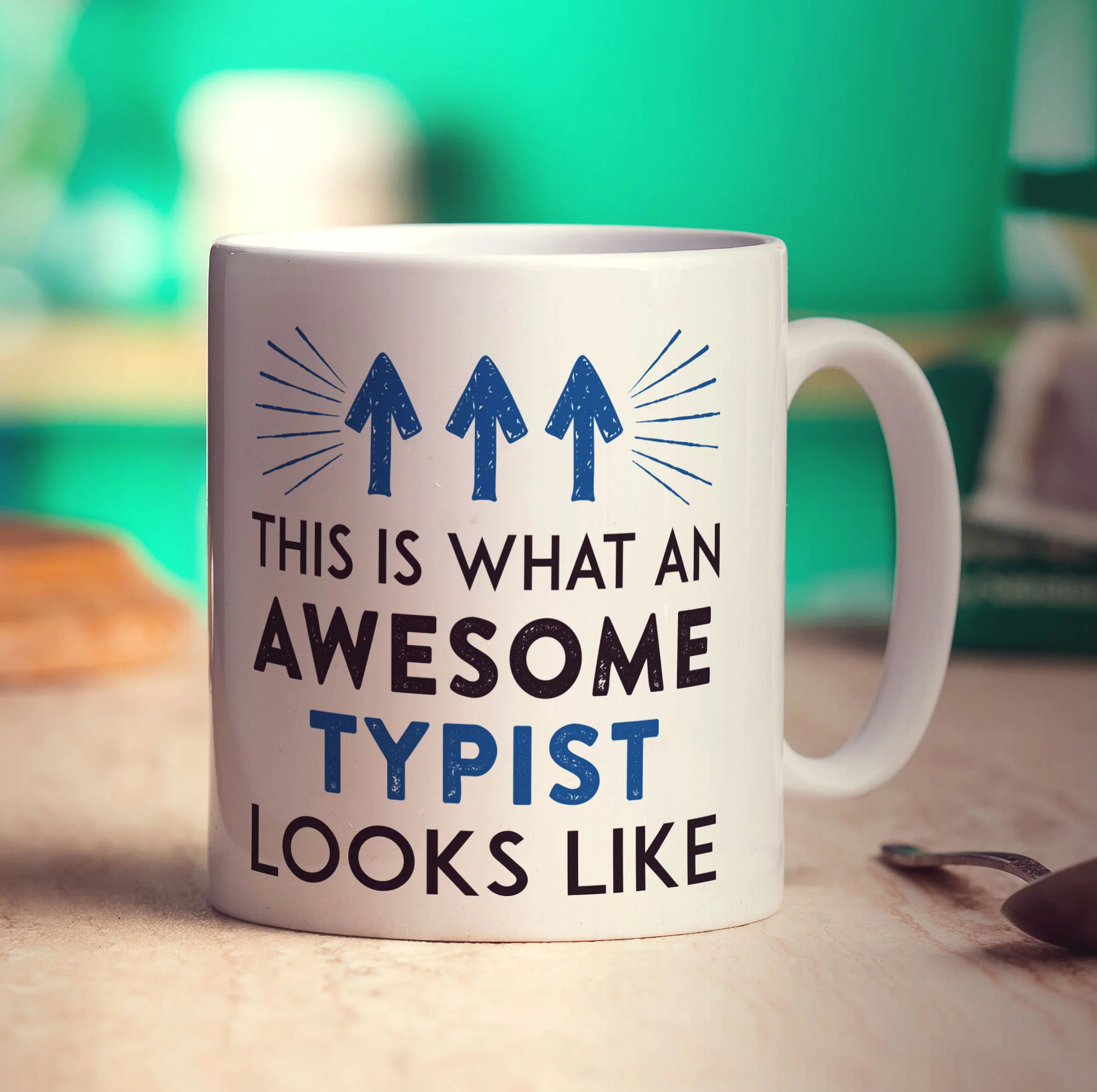 This Is What An Awesome Typist Looks Like Mug - Image 3
