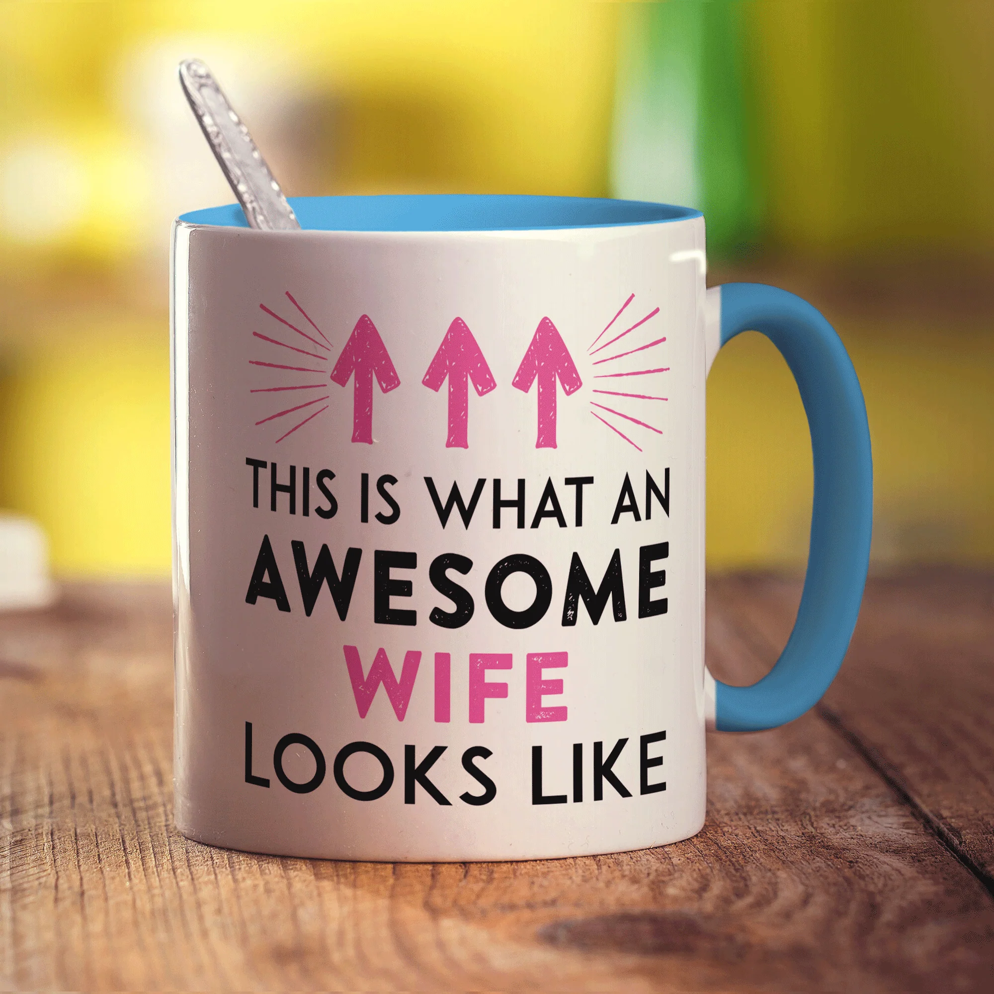 This Is What An Awesome Wife Looks Like Mug - Image 8