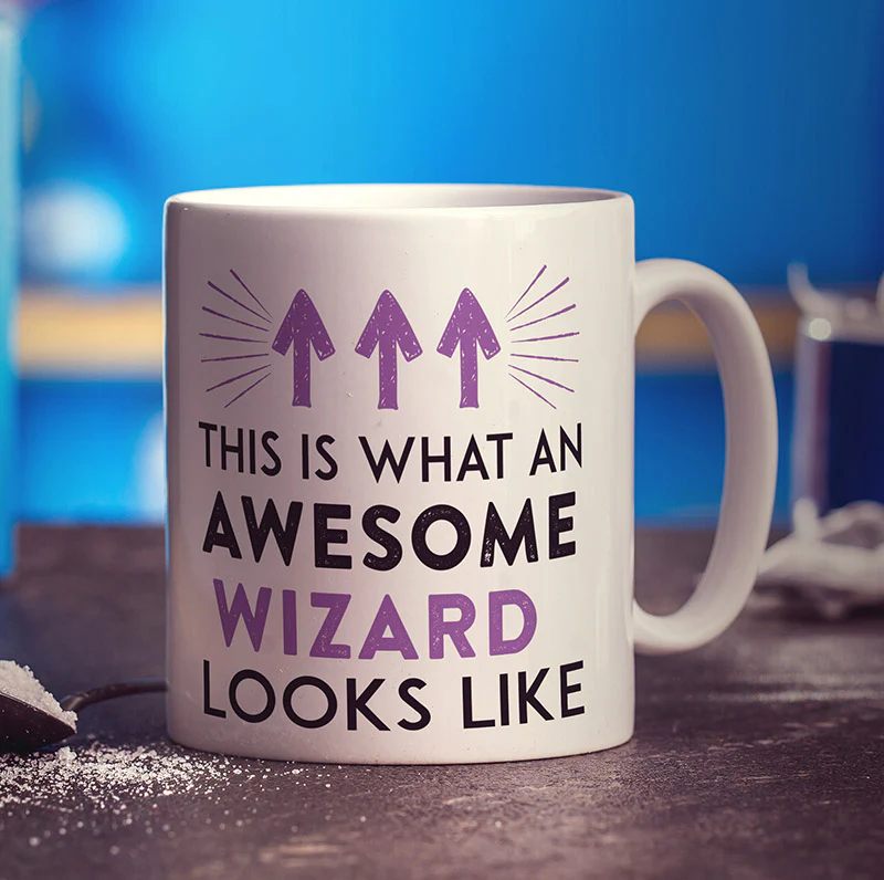 This Is What An Awesome Wizard Looks Like Mug - Image 2