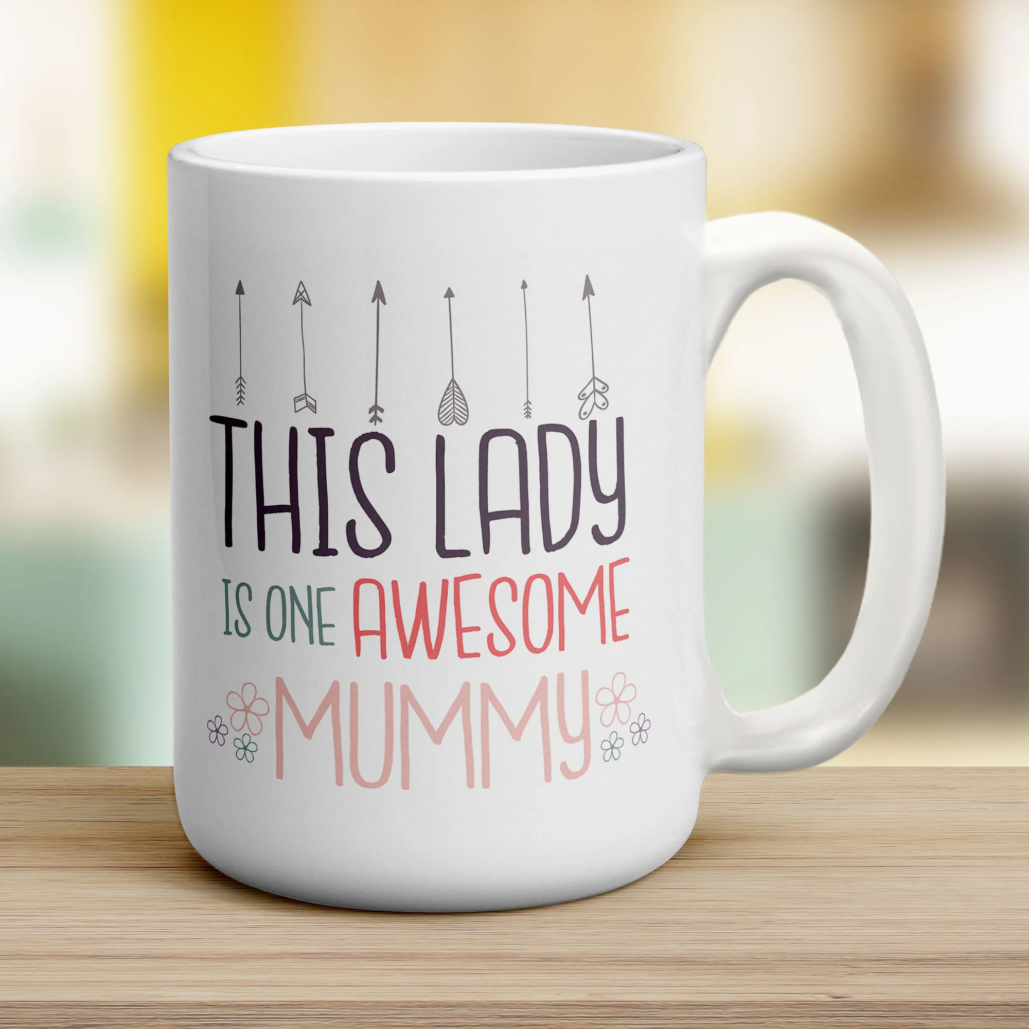 This Lady is One Awesome Mummy Mug - Image 14