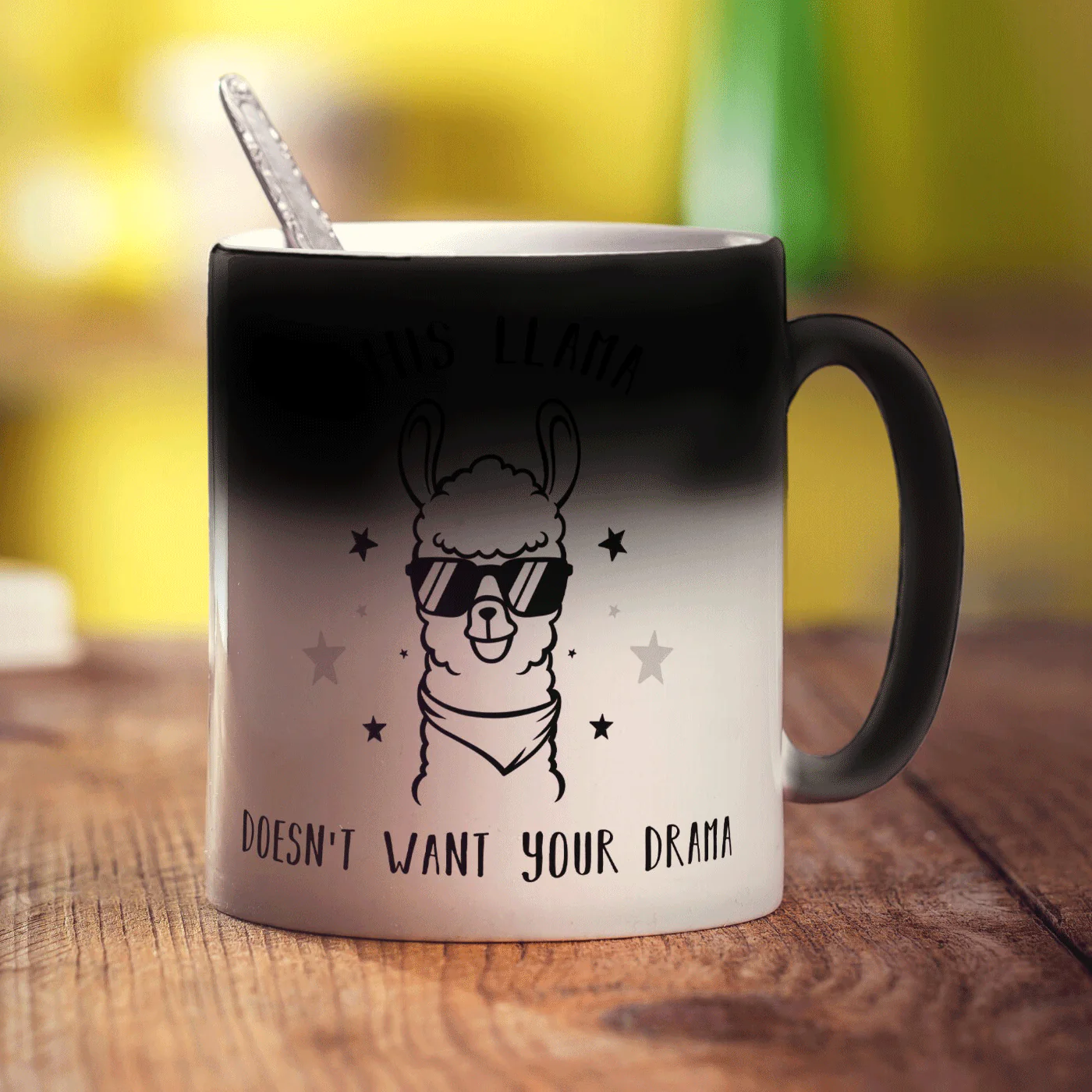 This Llama Doesn't Want Your Drama Mug - Image 8