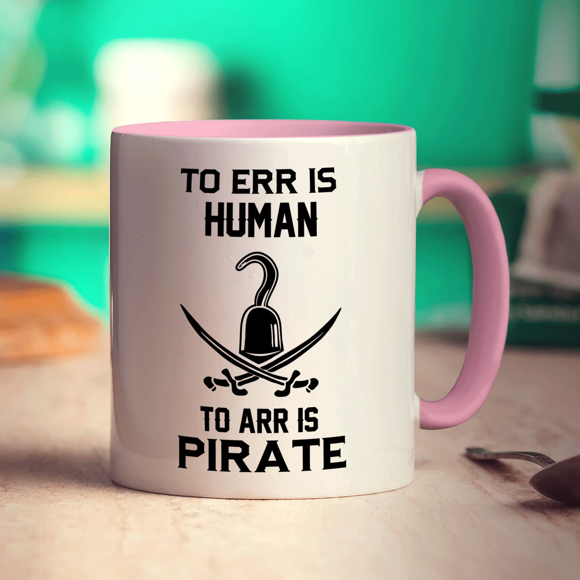 To Err is Human, To Arr is Pirate Mug - Image 9